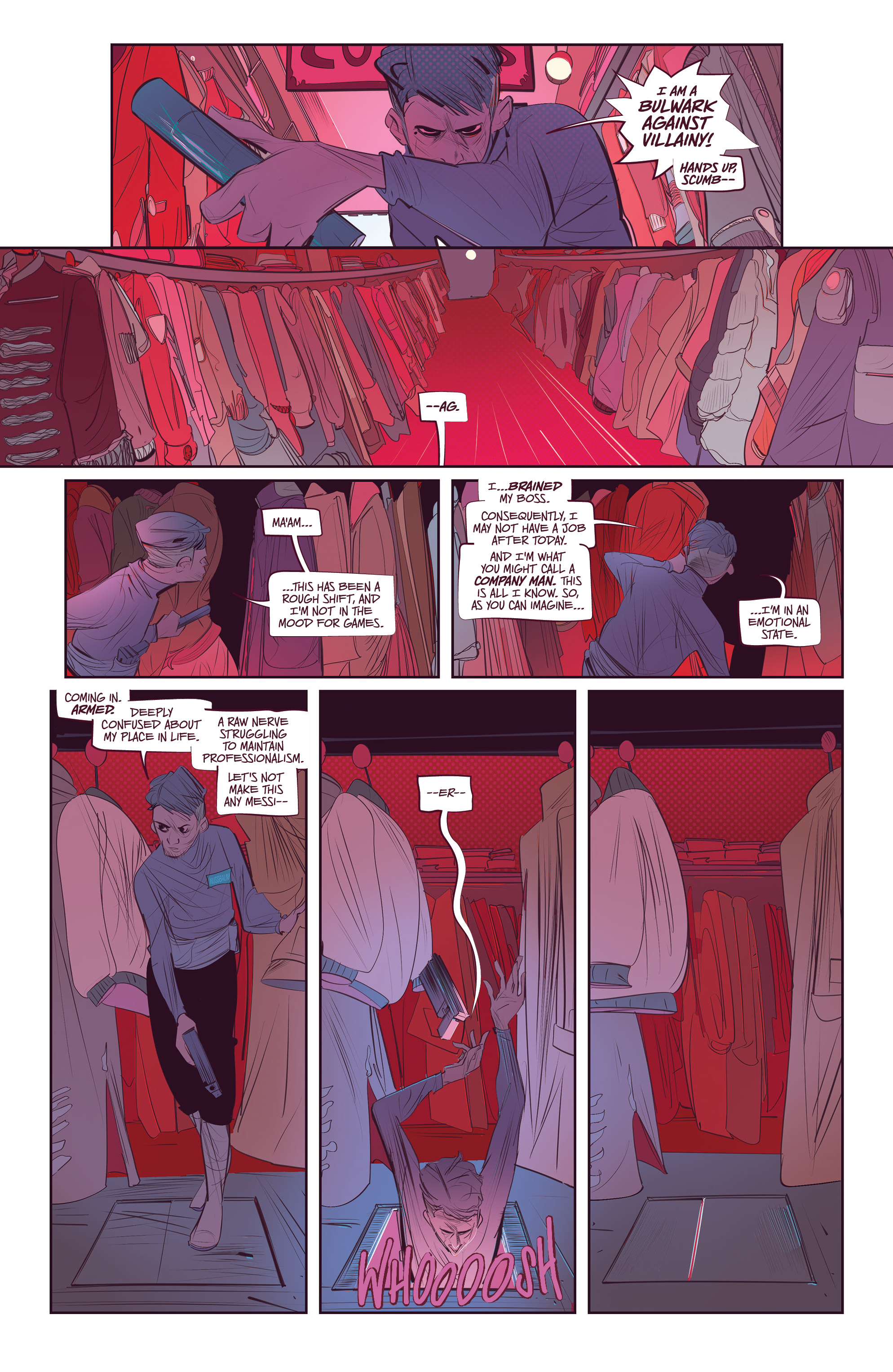 Read online Shoplifters Will Be Liquidated comic -  Issue #1 - 17