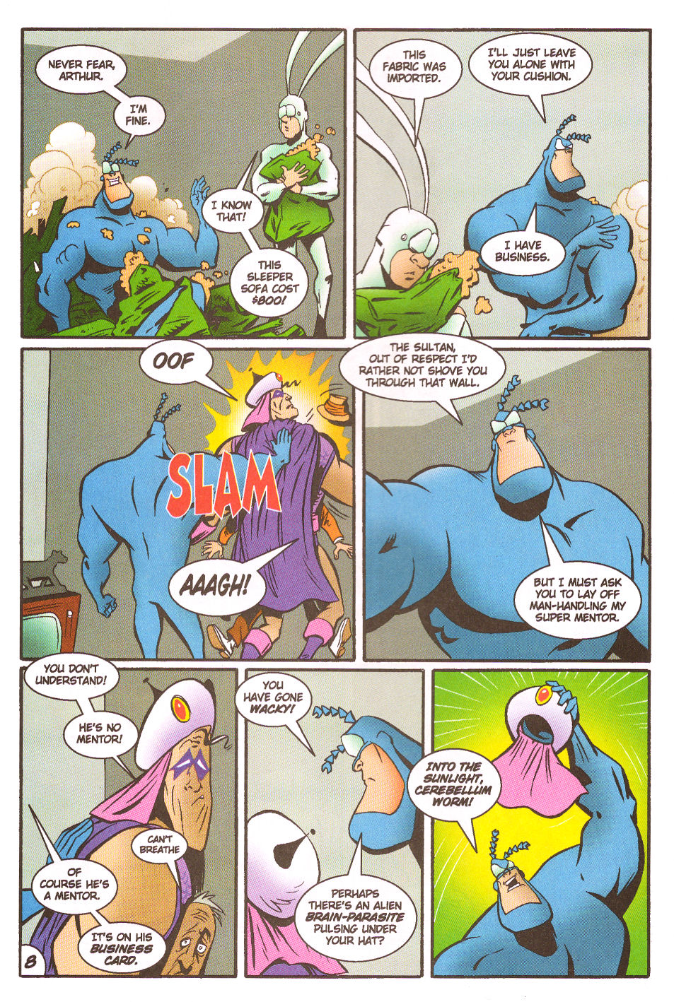 Read online The Tick: Days of Drama comic -  Issue #5 - 10
