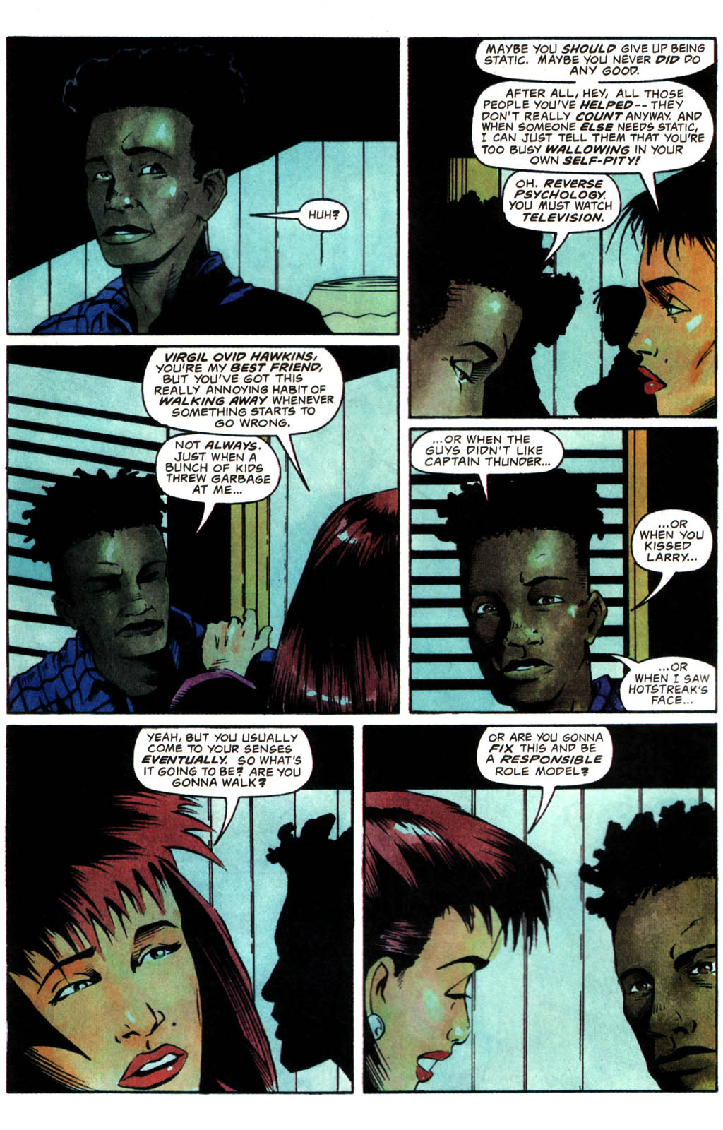 Read online Static comic -  Issue #15 - 22