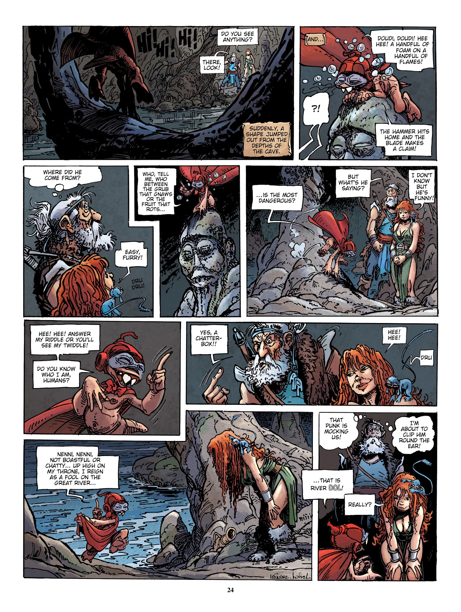 Read online The Quest for the Time Bird comic -  Issue # TPB - 25