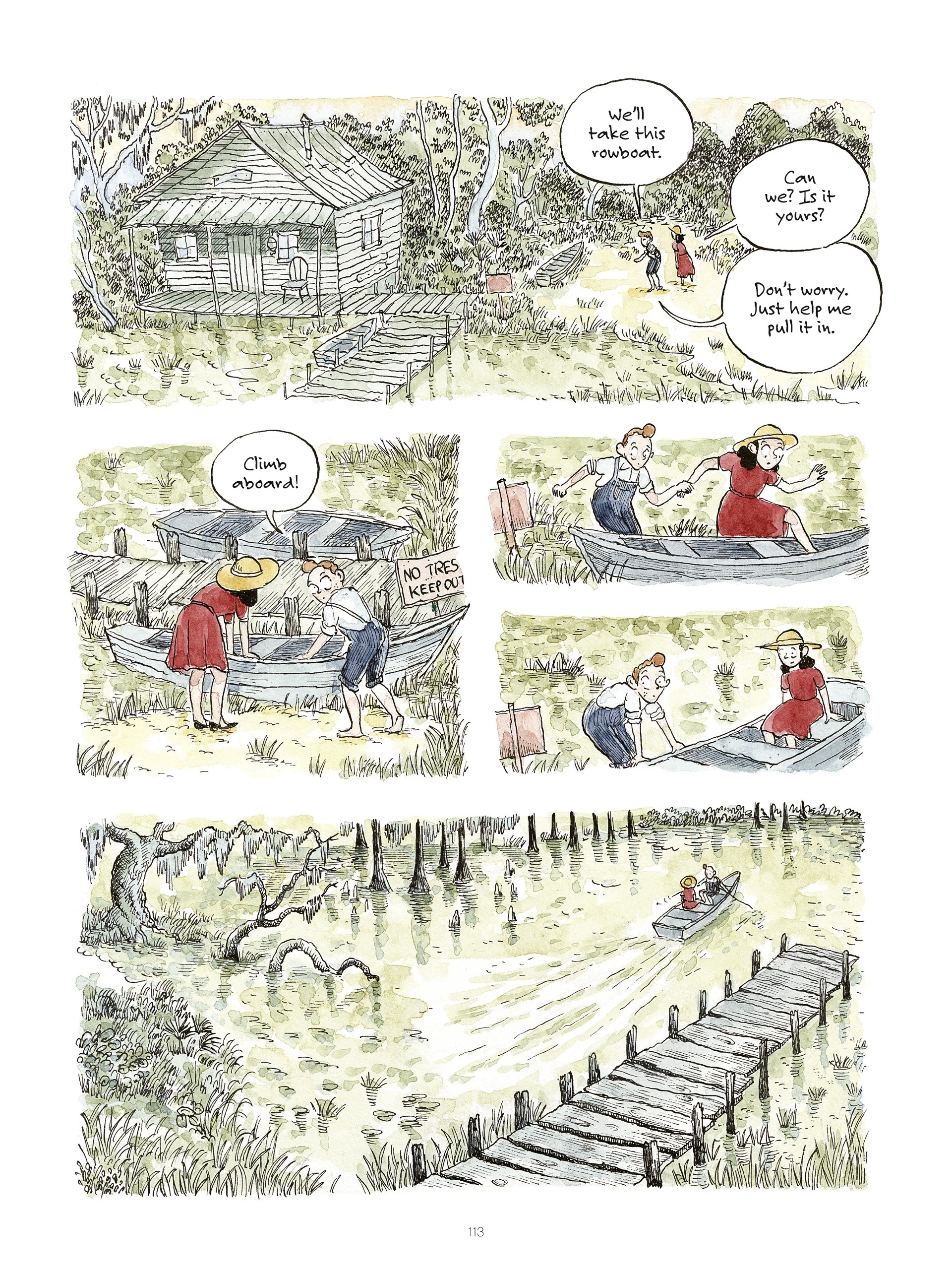 Read online Swamp: A Summer in the Bayou comic -  Issue # TPB (Part 2) - 15