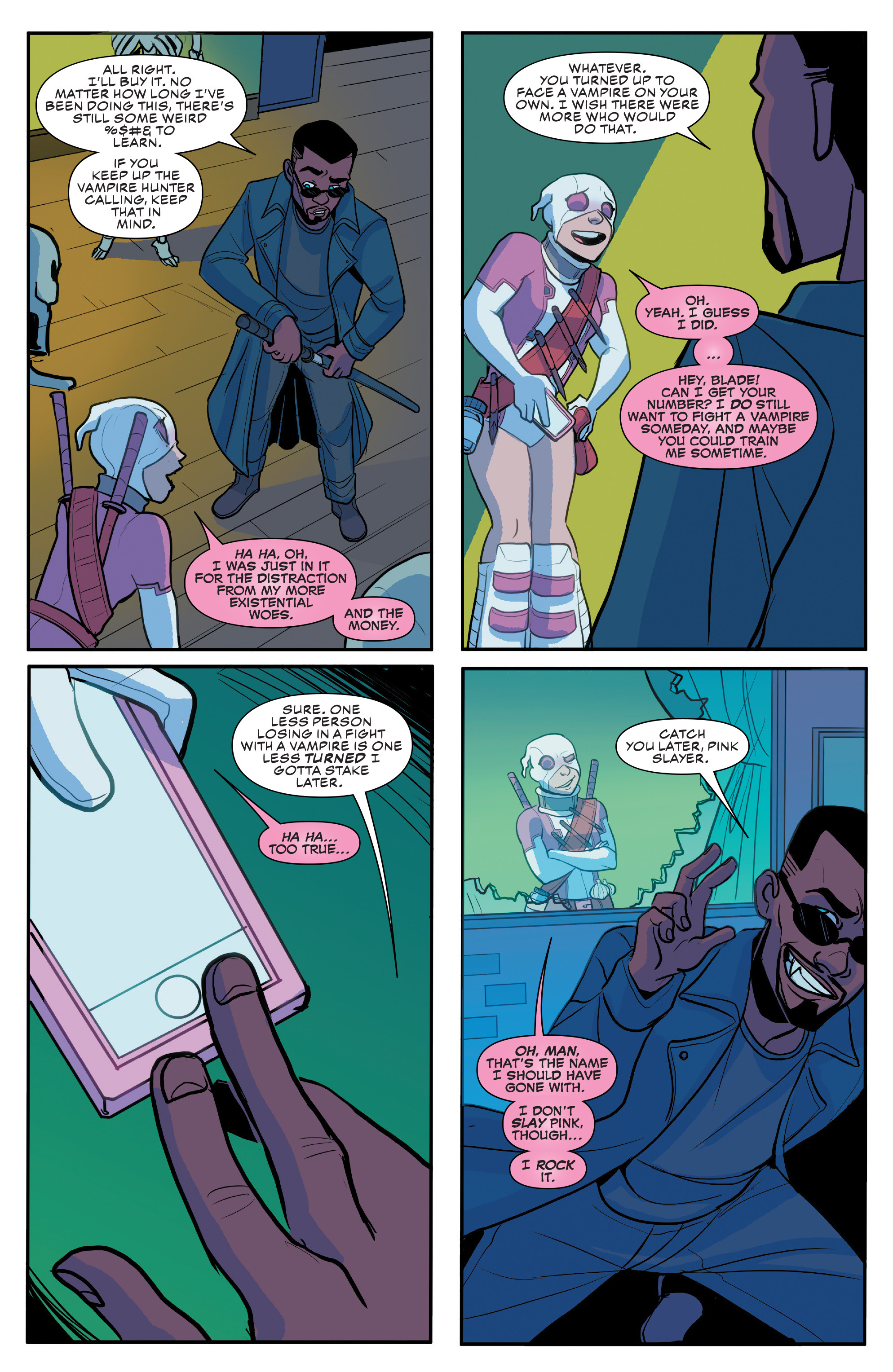Read online The Unbelievable Gwenpool comic -  Issue #11 - 21