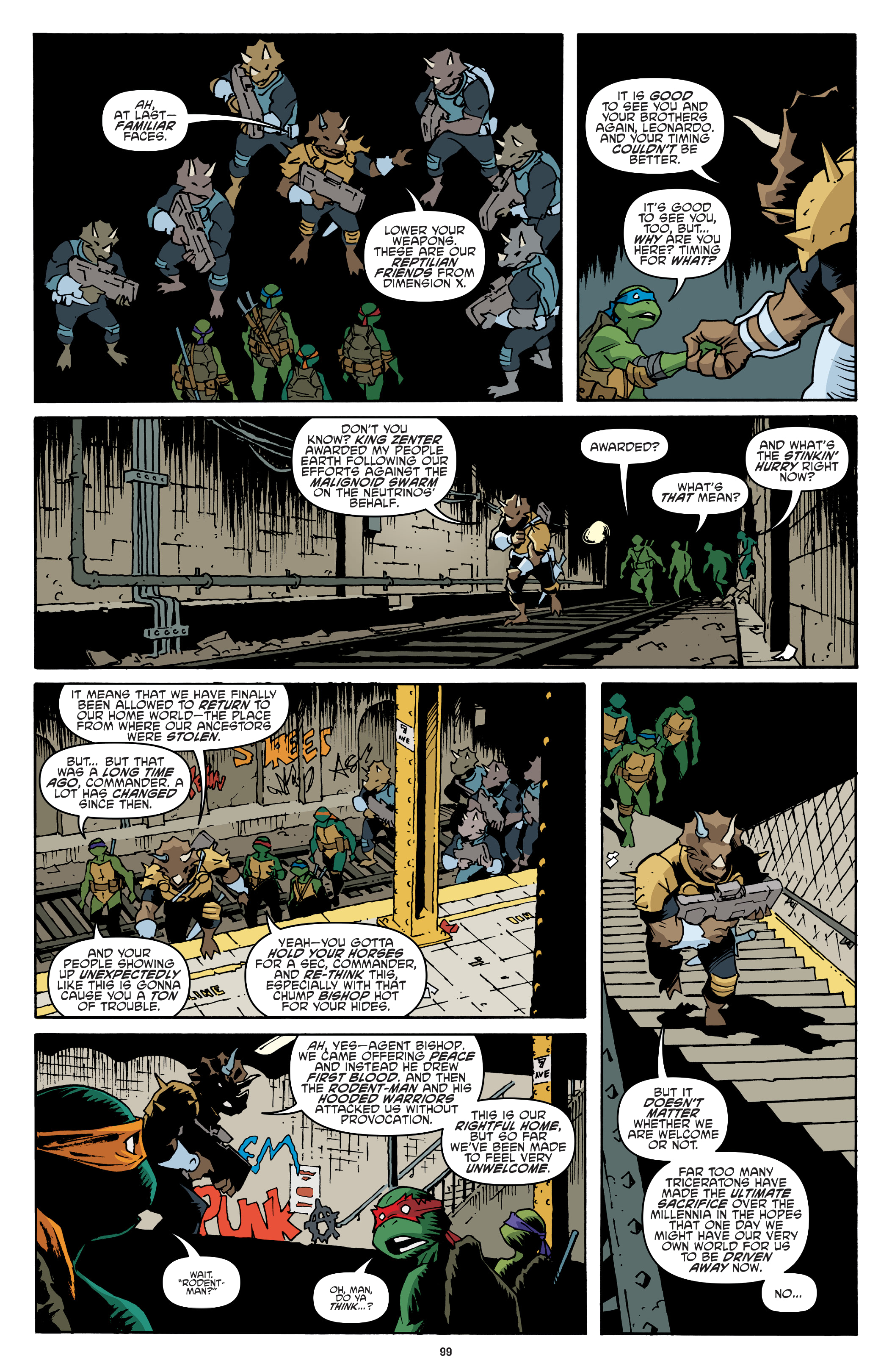 Read online Teenage Mutant Ninja Turtles: The IDW Collection comic -  Issue # TPB 11 (Part 1) - 98