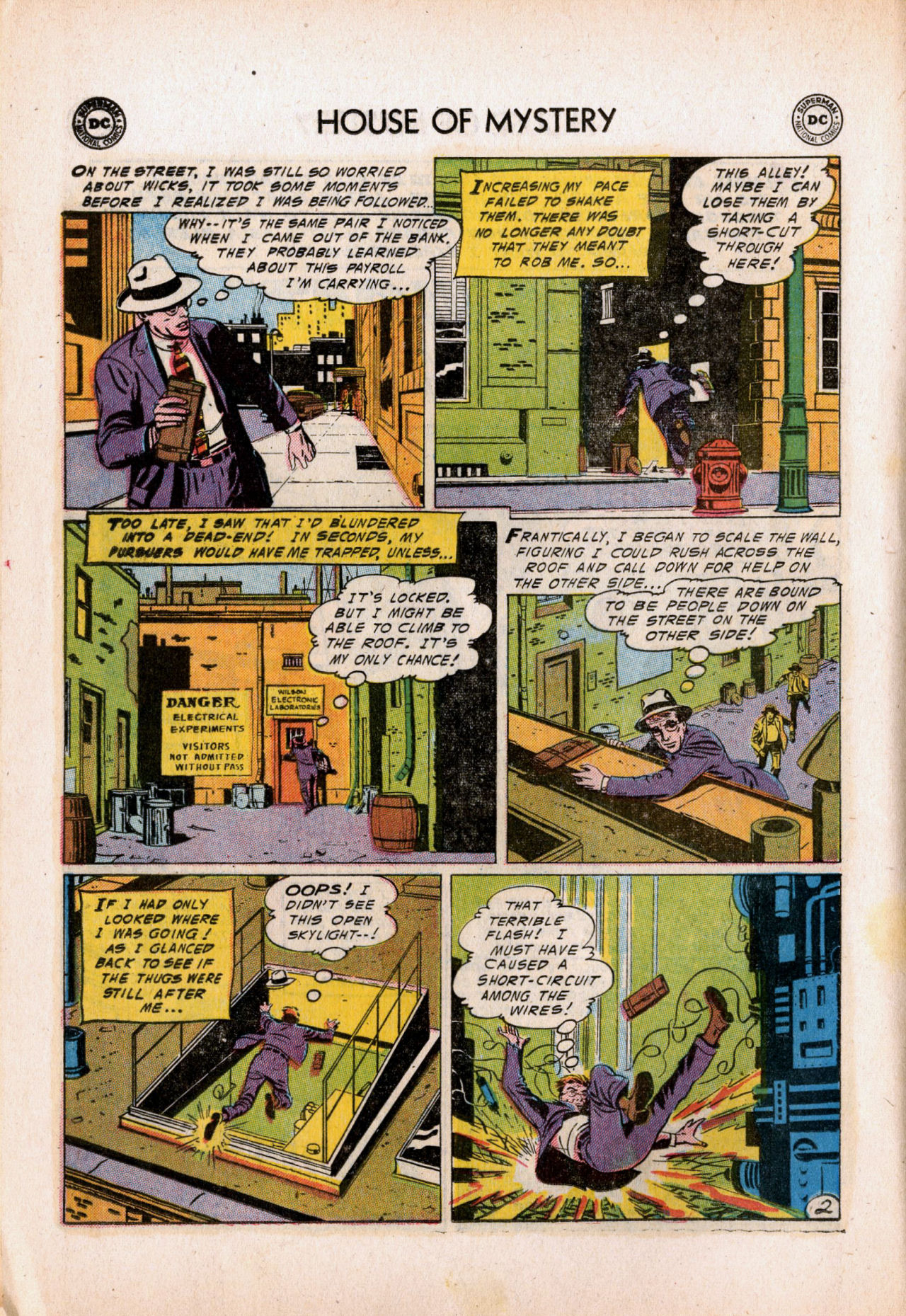 Read online House of Mystery (1951) comic -  Issue #52 - 12