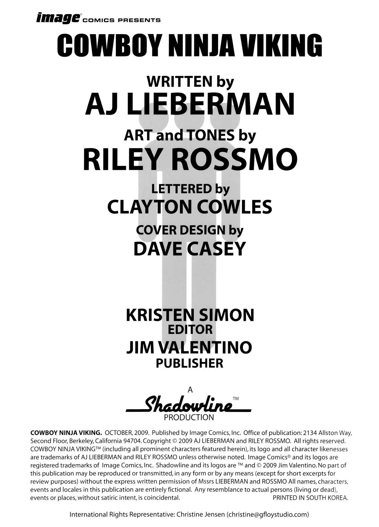 Read online Cowboy Ninja Viking comic -  Issue #1 - 2