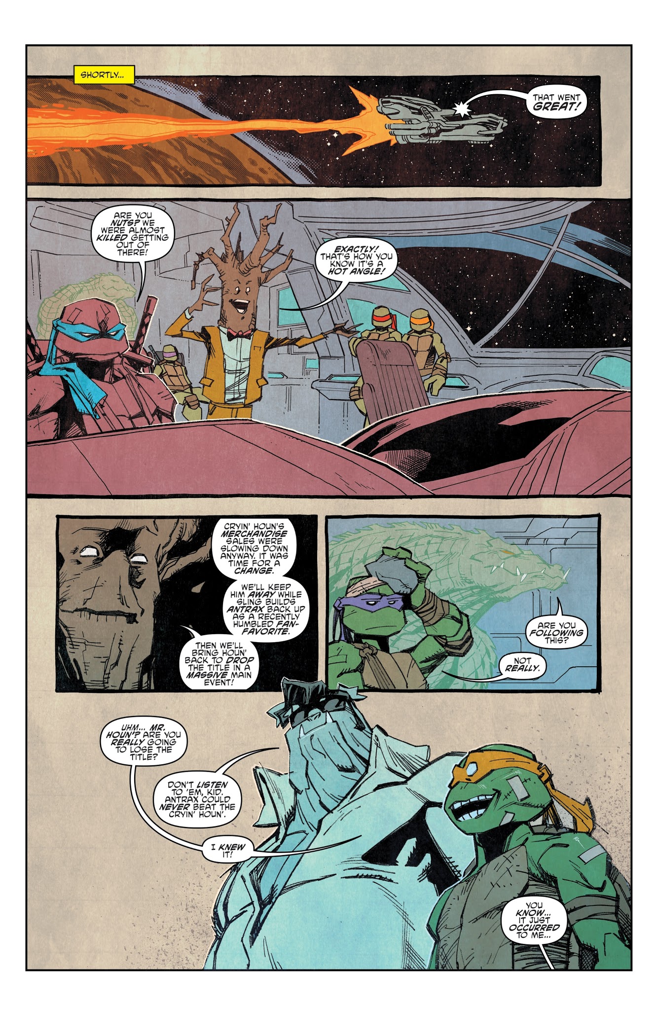 Read online Teenage Mutant Ninja Turtles: Dimension X comic -  Issue #3 - 21
