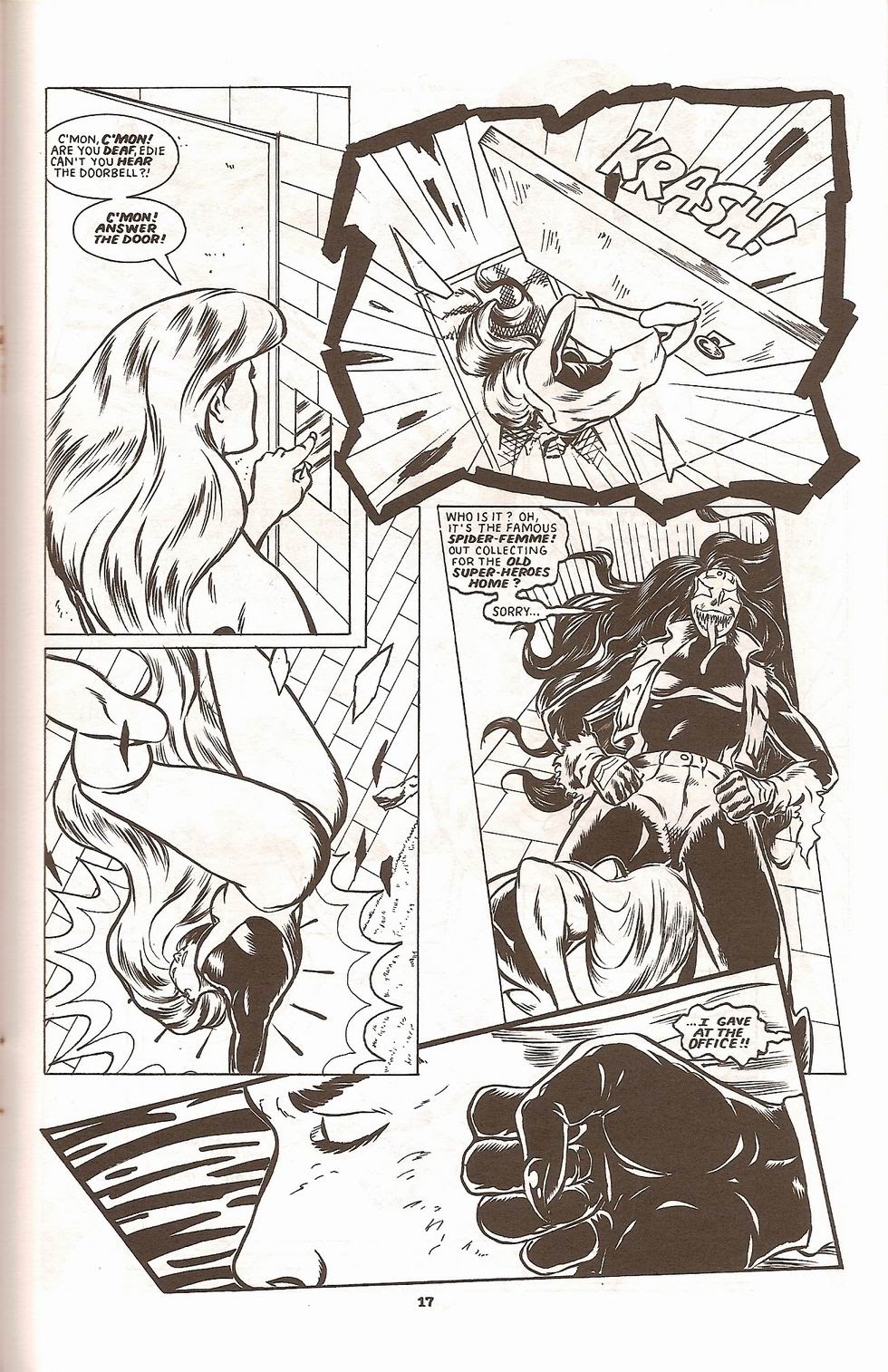 Read online Spider Femme Versus Denim comic -  Issue # Full - 19