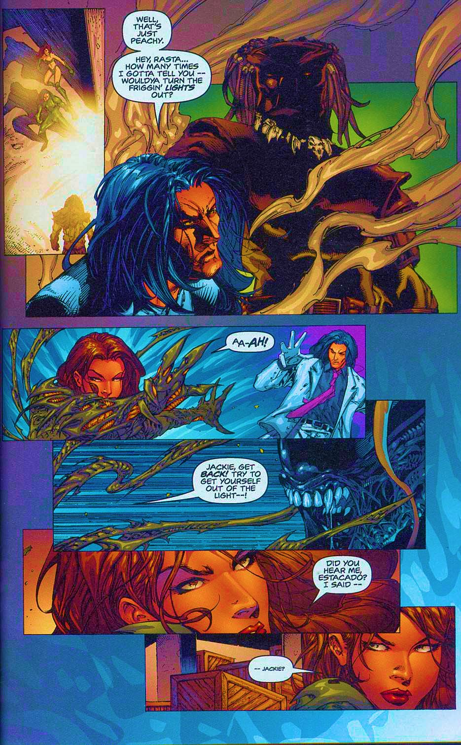 Read online Overkill: Witchblade/Aliens/Darkness/Predator comic -  Issue #2 - 18