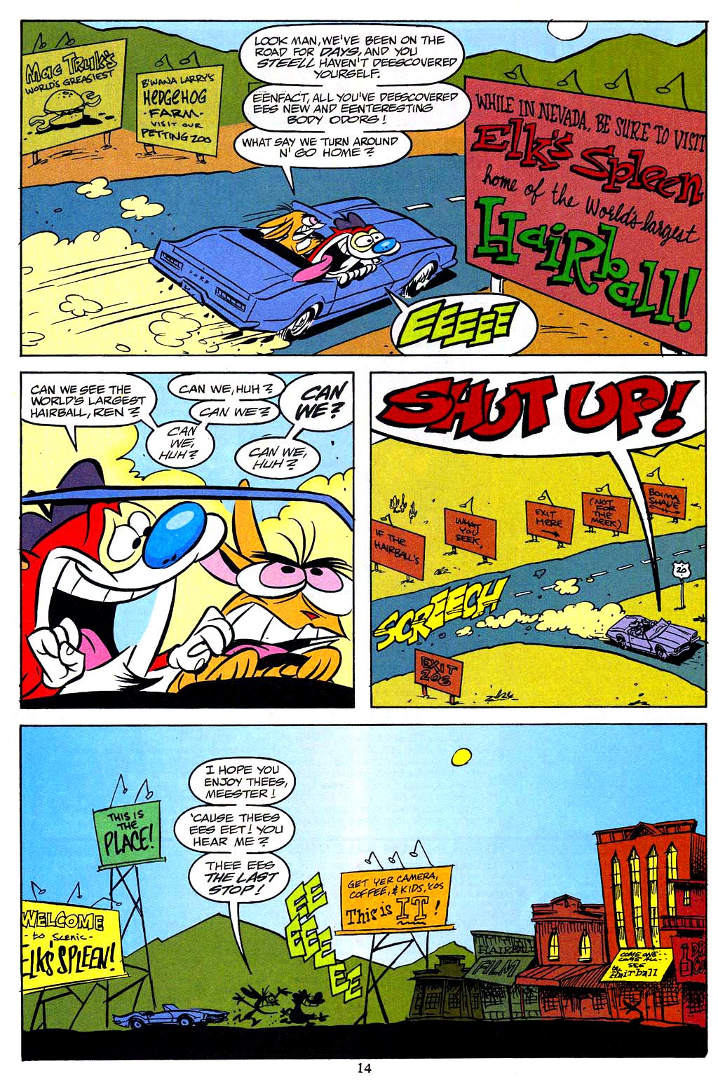 Read online The Ren & Stimpy Show comic -  Issue #4 - 11