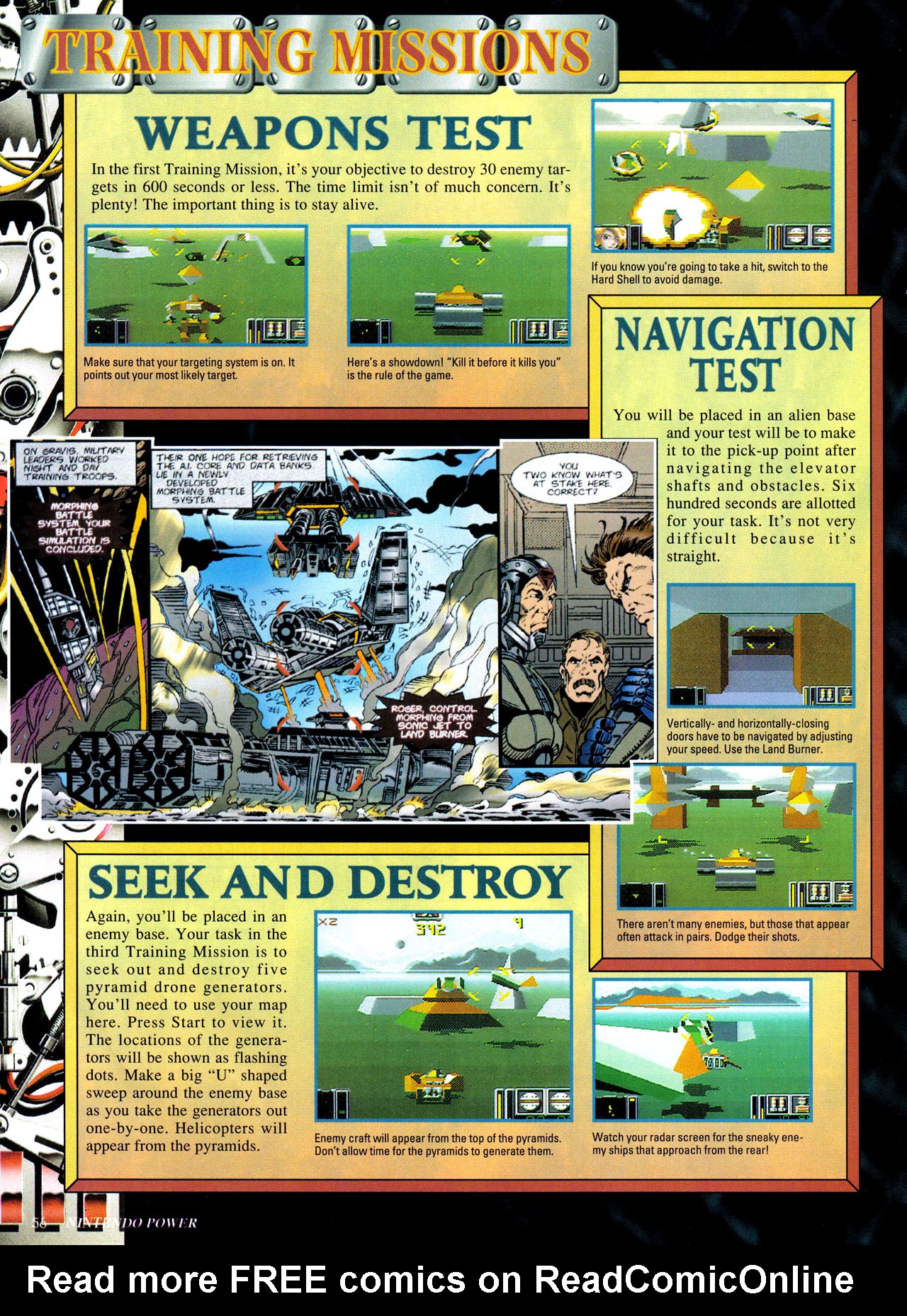 Read online Nintendo Power comic -  Issue #64 - 63