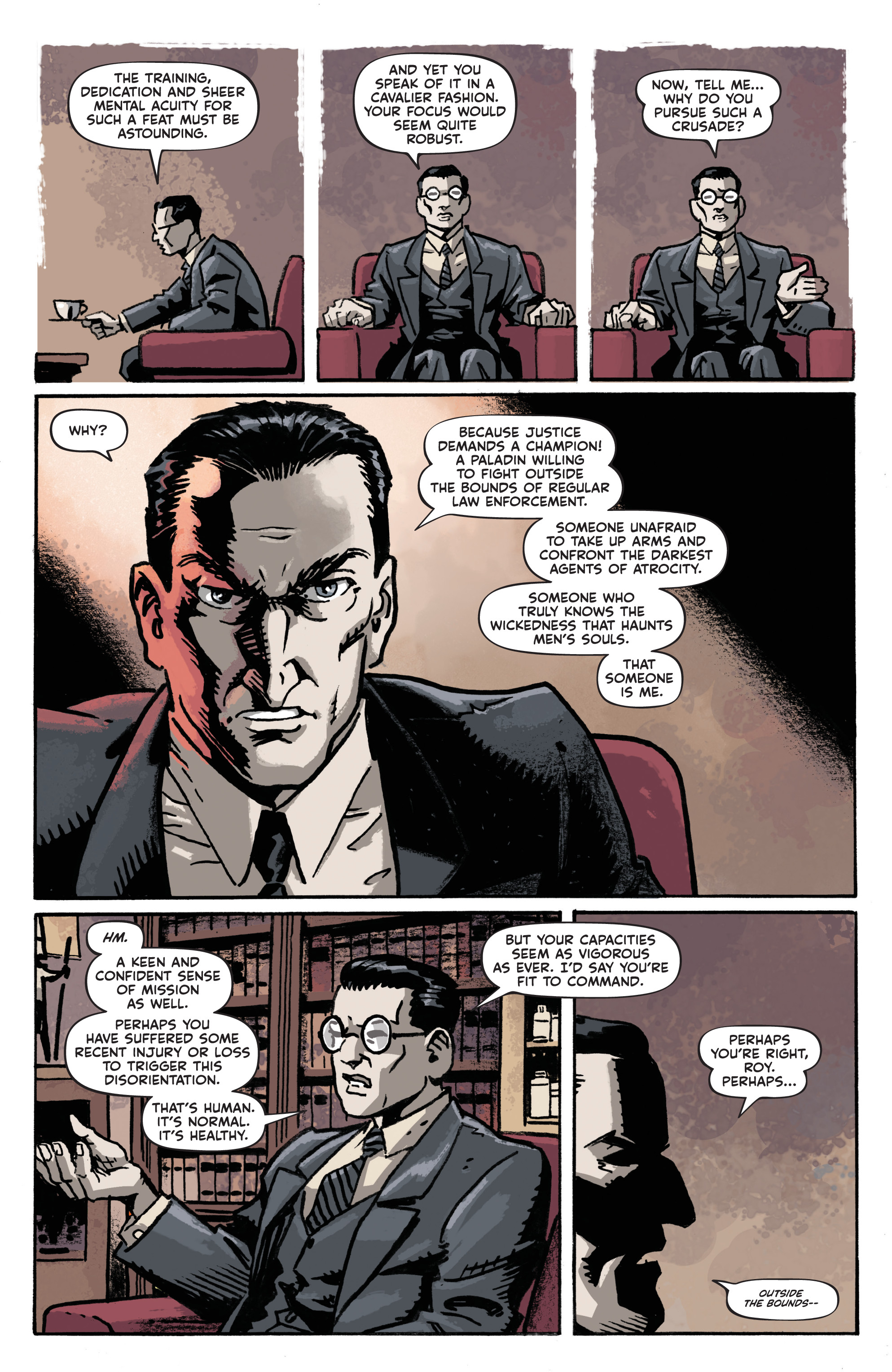 Read online The Shadow: The Death of Margot Lane comic -  Issue #4 - 8