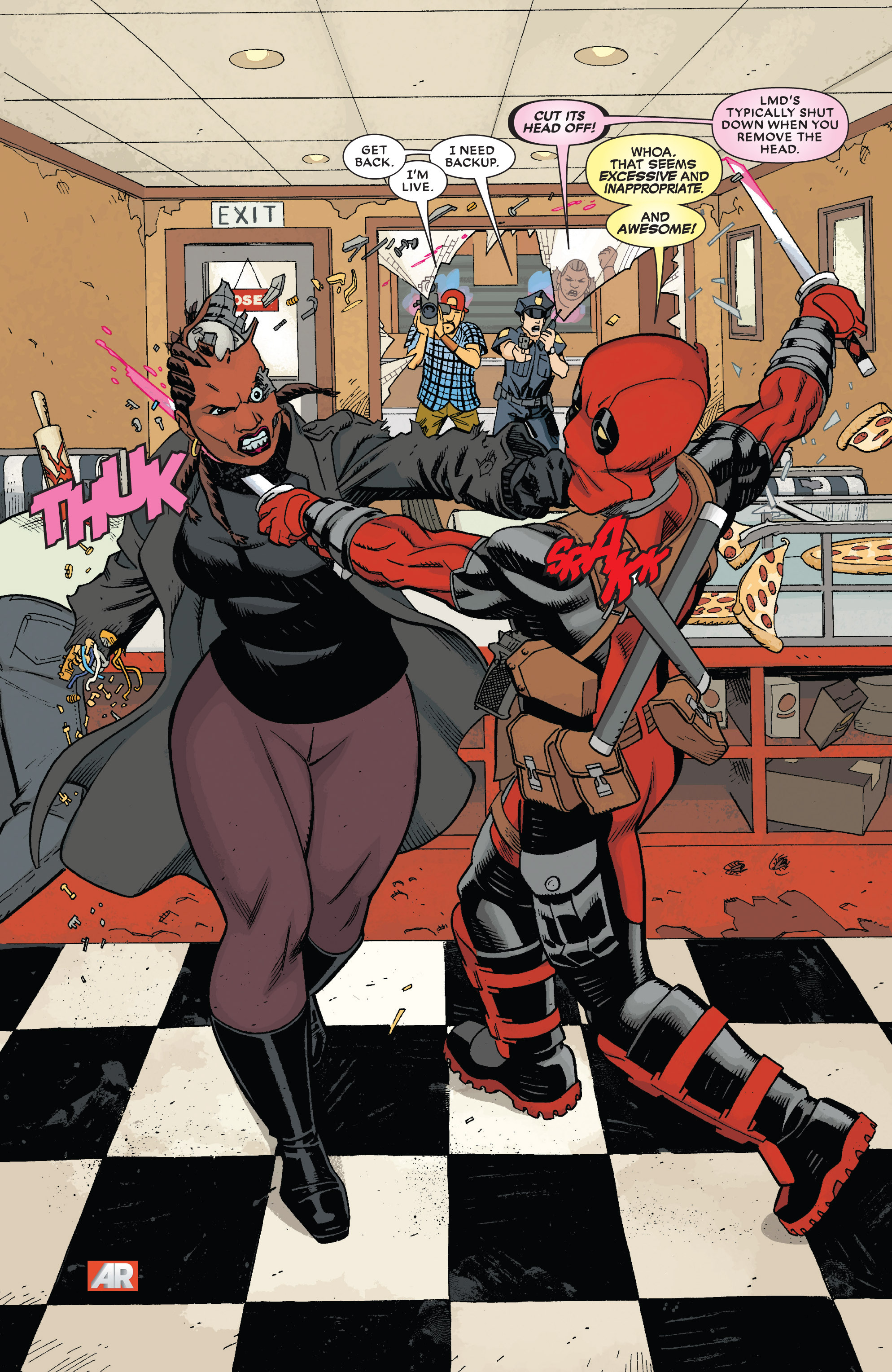Read online Deadpool (2013) comic -  Issue #22 - 7