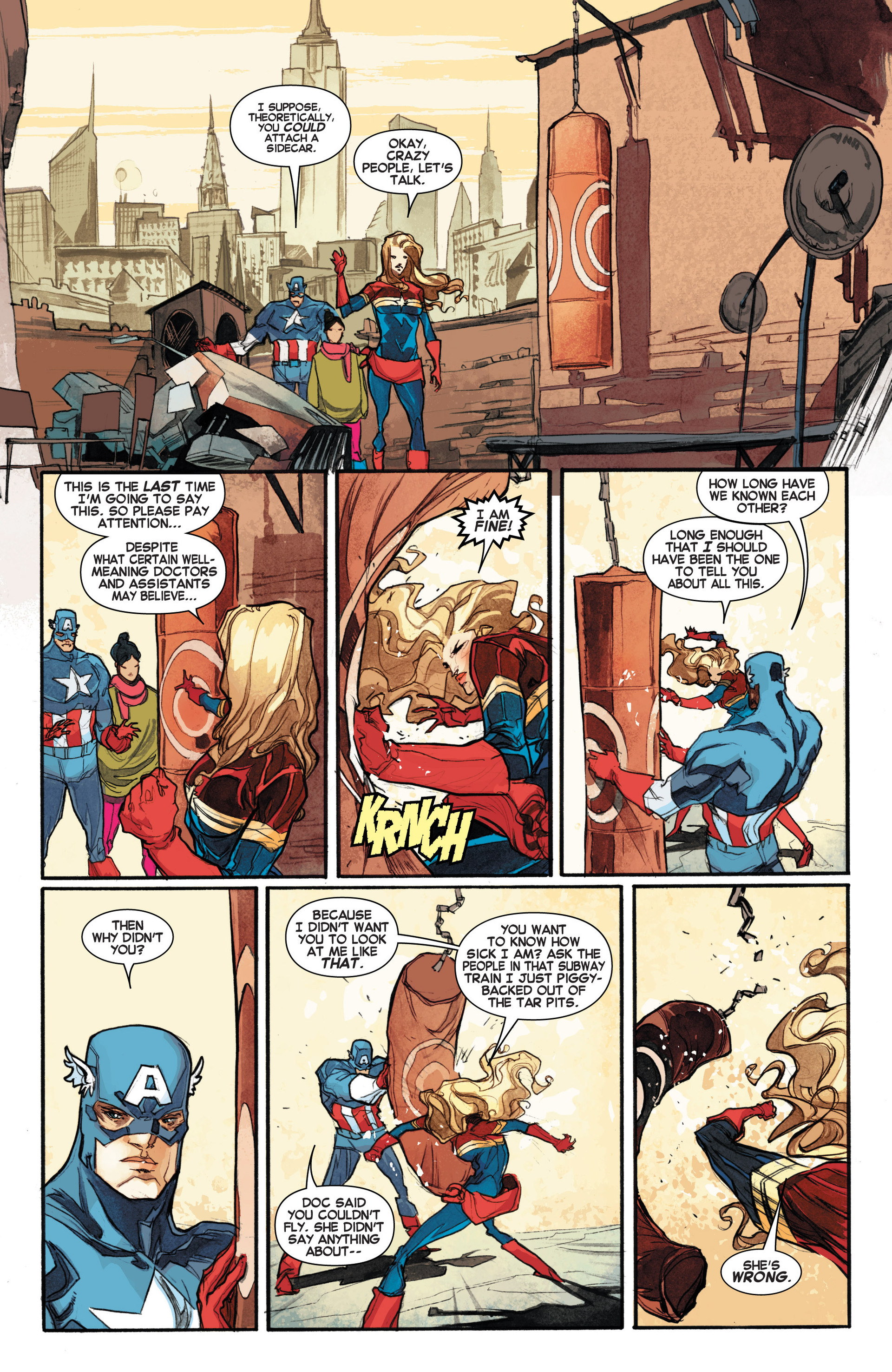 Read online Captain Marvel (2012) comic -  Issue #10 - 15