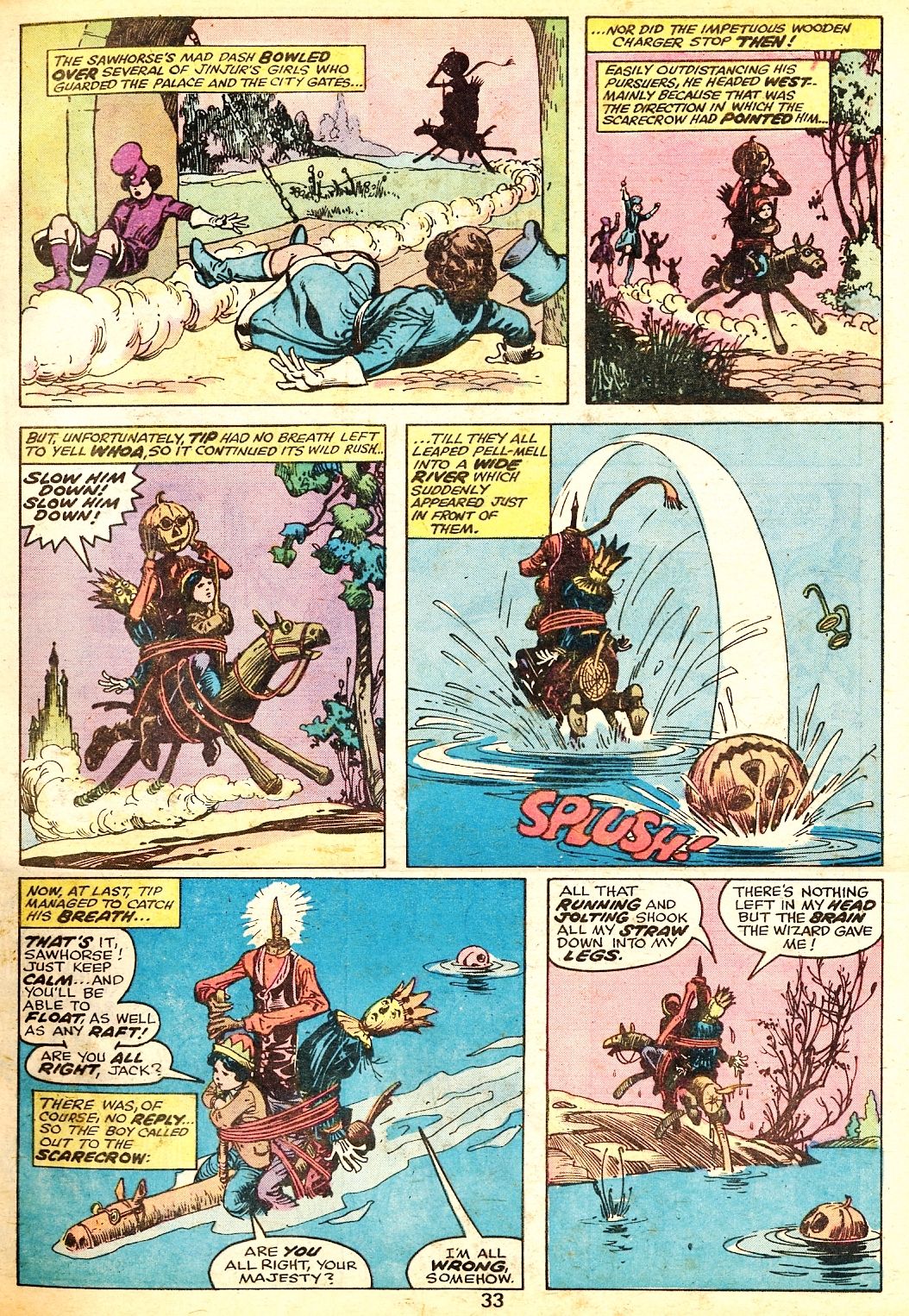 Read online Marvel Treasury of Oz featuring the Marvelous Land of Oz comic -  Issue # Full - 32