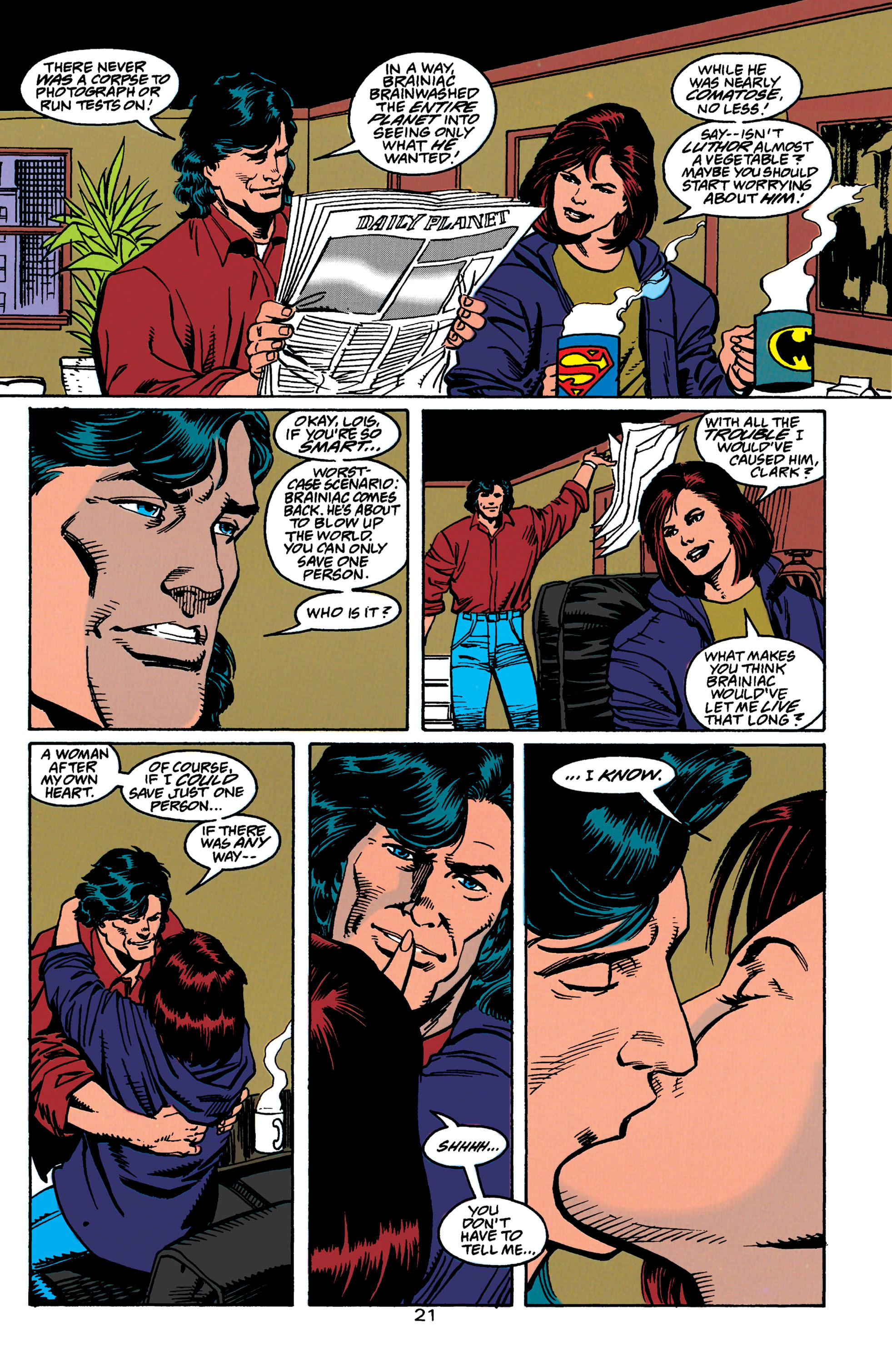 Read online Adventures of Superman (1987) comic -  Issue #519 - 22