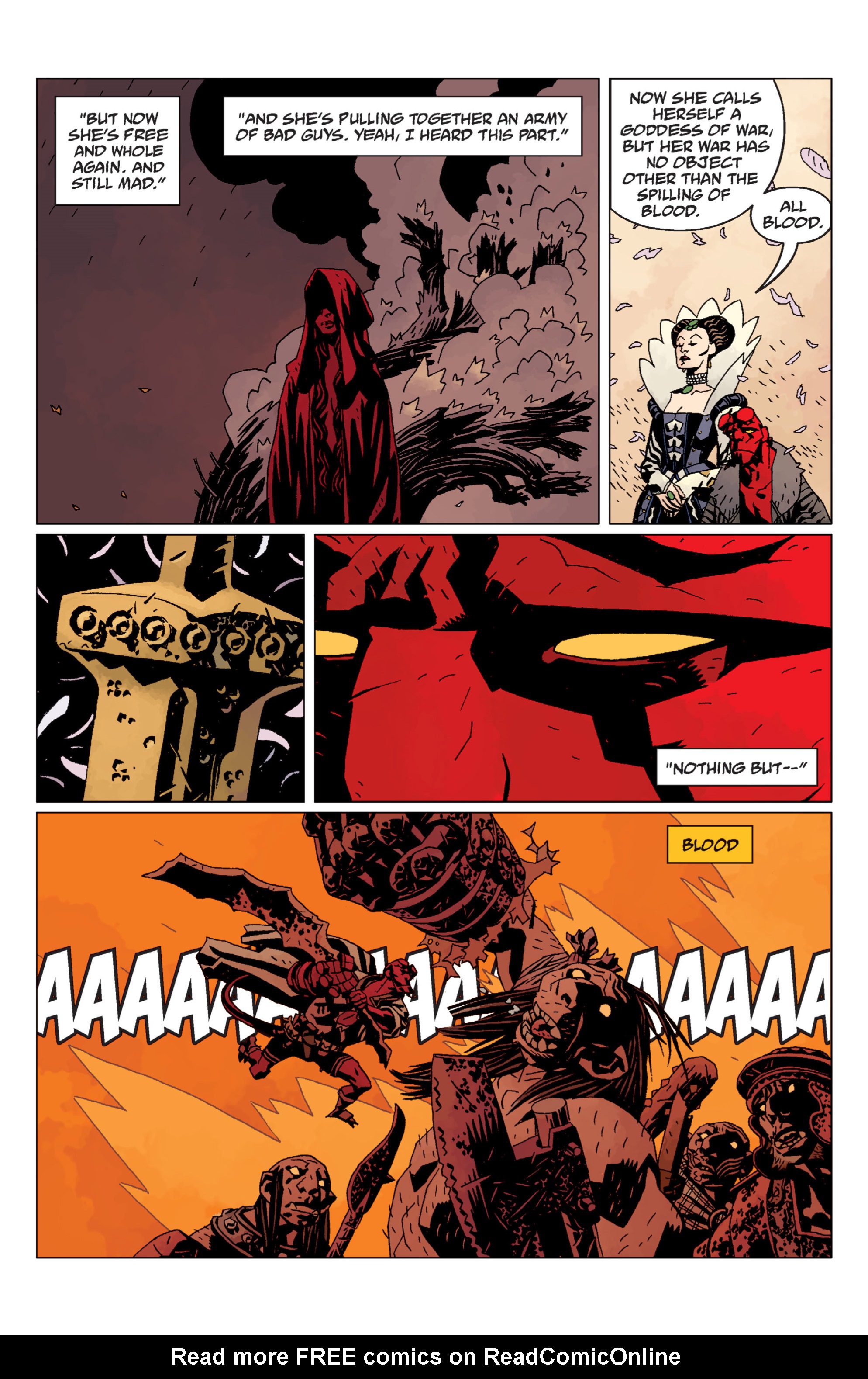 Read online Hellboy comic -  Issue #9 - 128