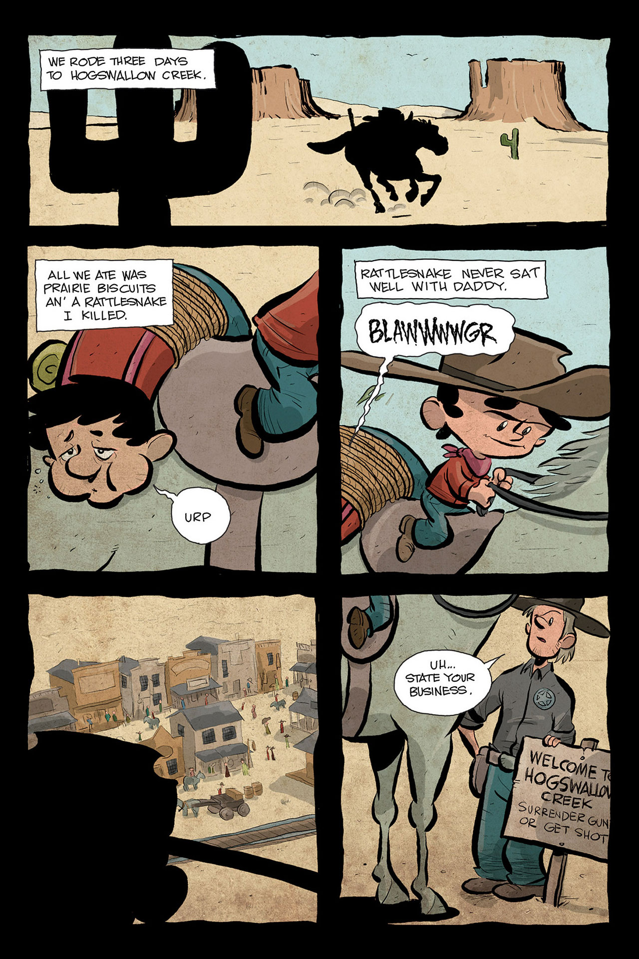 Read online Cow Boy comic -  Issue #3 - 3