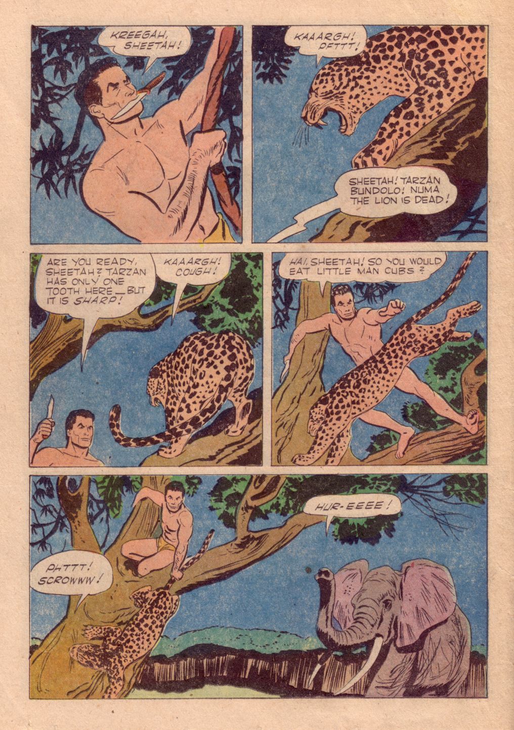 Read online Tarzan (1948) comic -  Issue #98 - 26