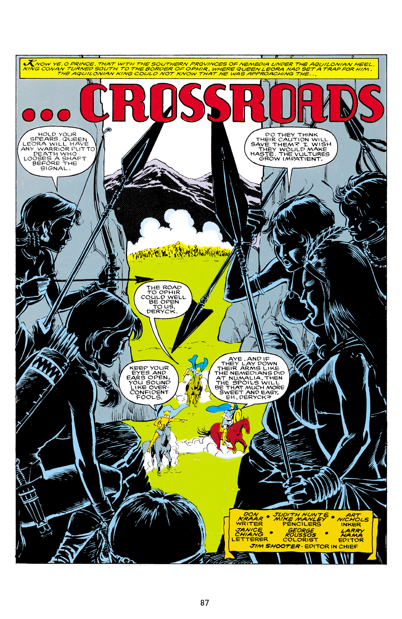 Read online The Chronicles of King Conan comic -  Issue # TPB 8 (Part 1) - 86