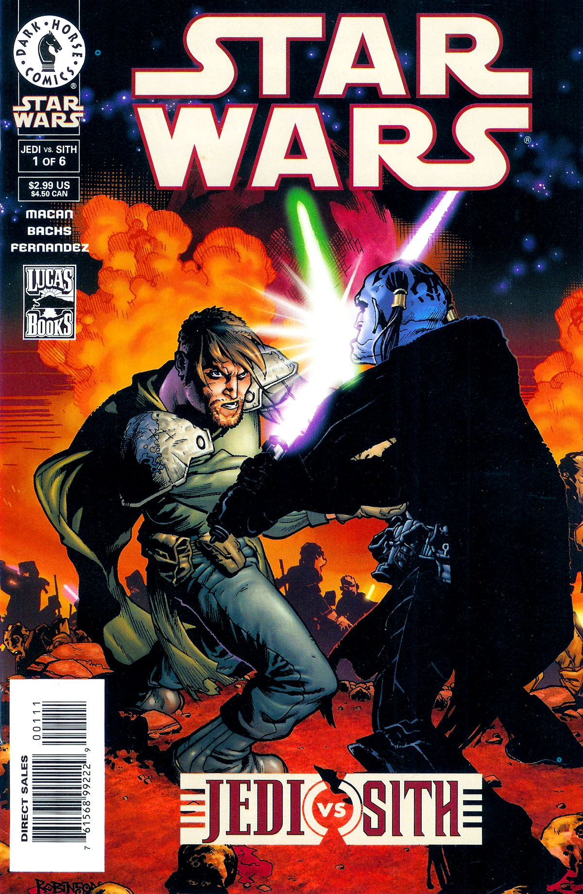 Read online Star Wars: Jedi vs. Sith comic -  Issue #1 - 1