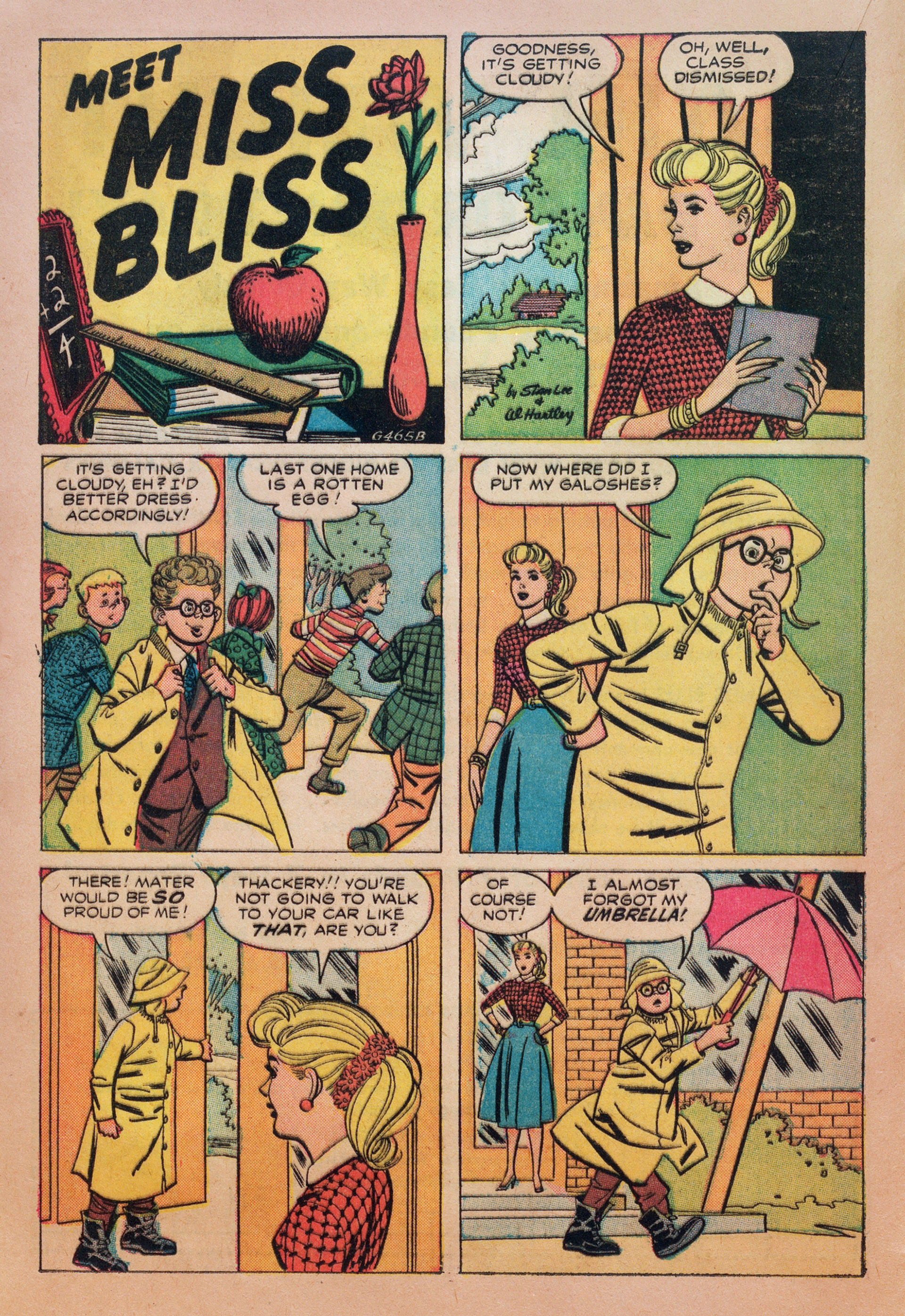 Read online Meet Miss Bliss comic -  Issue #3 - 16