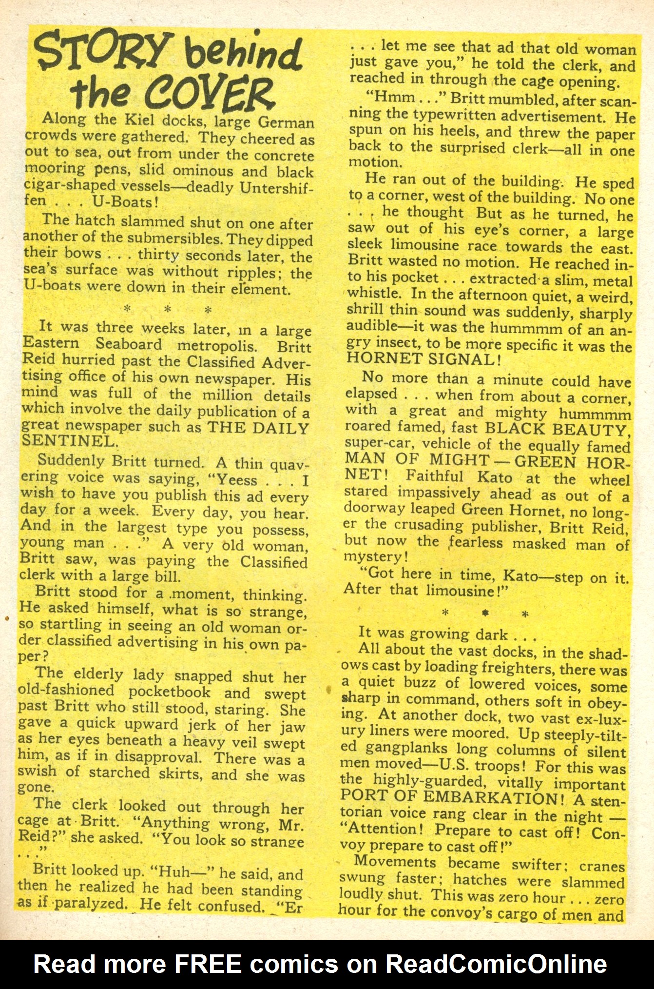 Read online Green Hornet Comics comic -  Issue #17 - 44