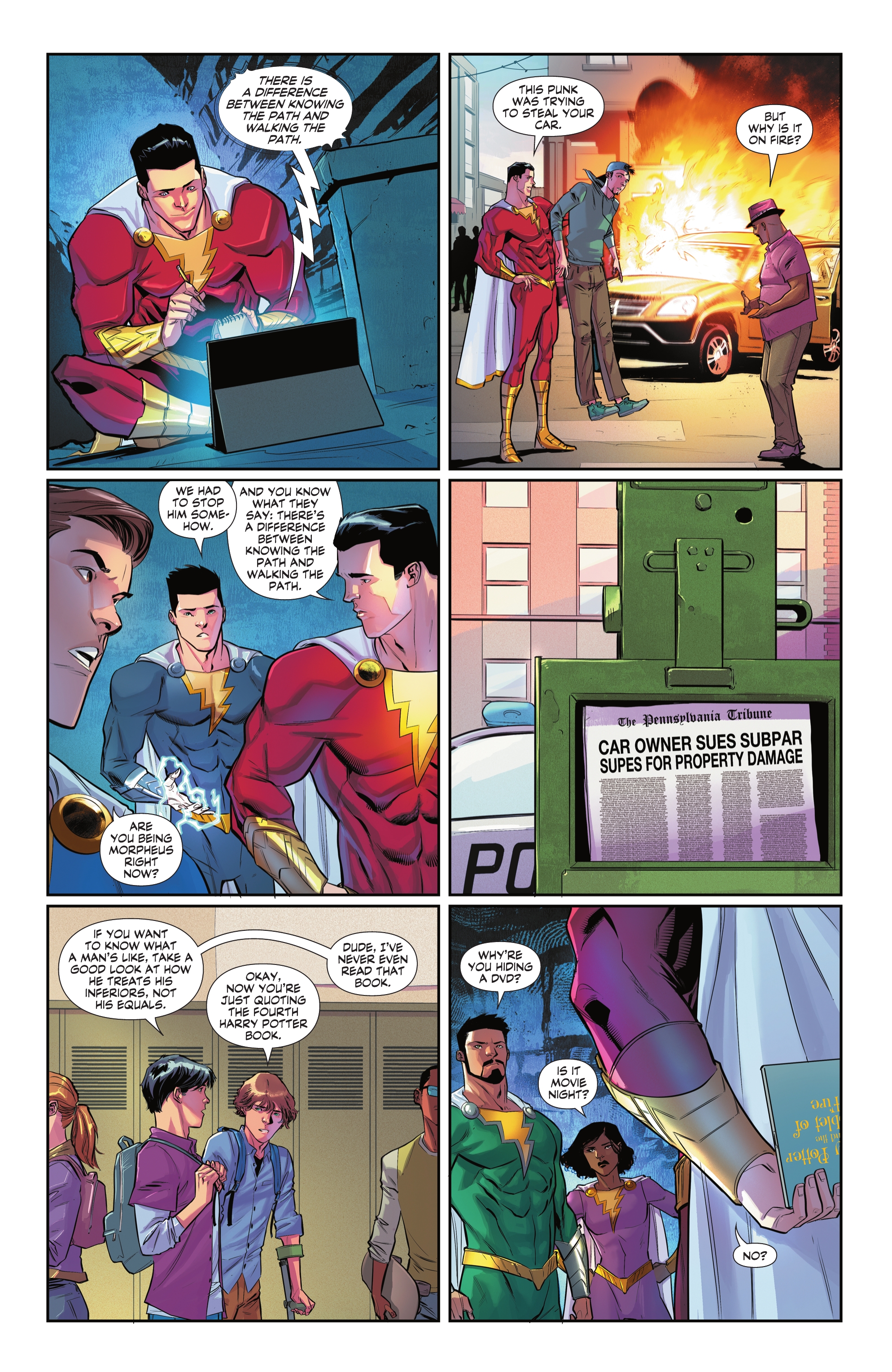 Read online Shazam! Fury of the Gods Special: Shazamily Matters comic -  Issue # TPB - 77