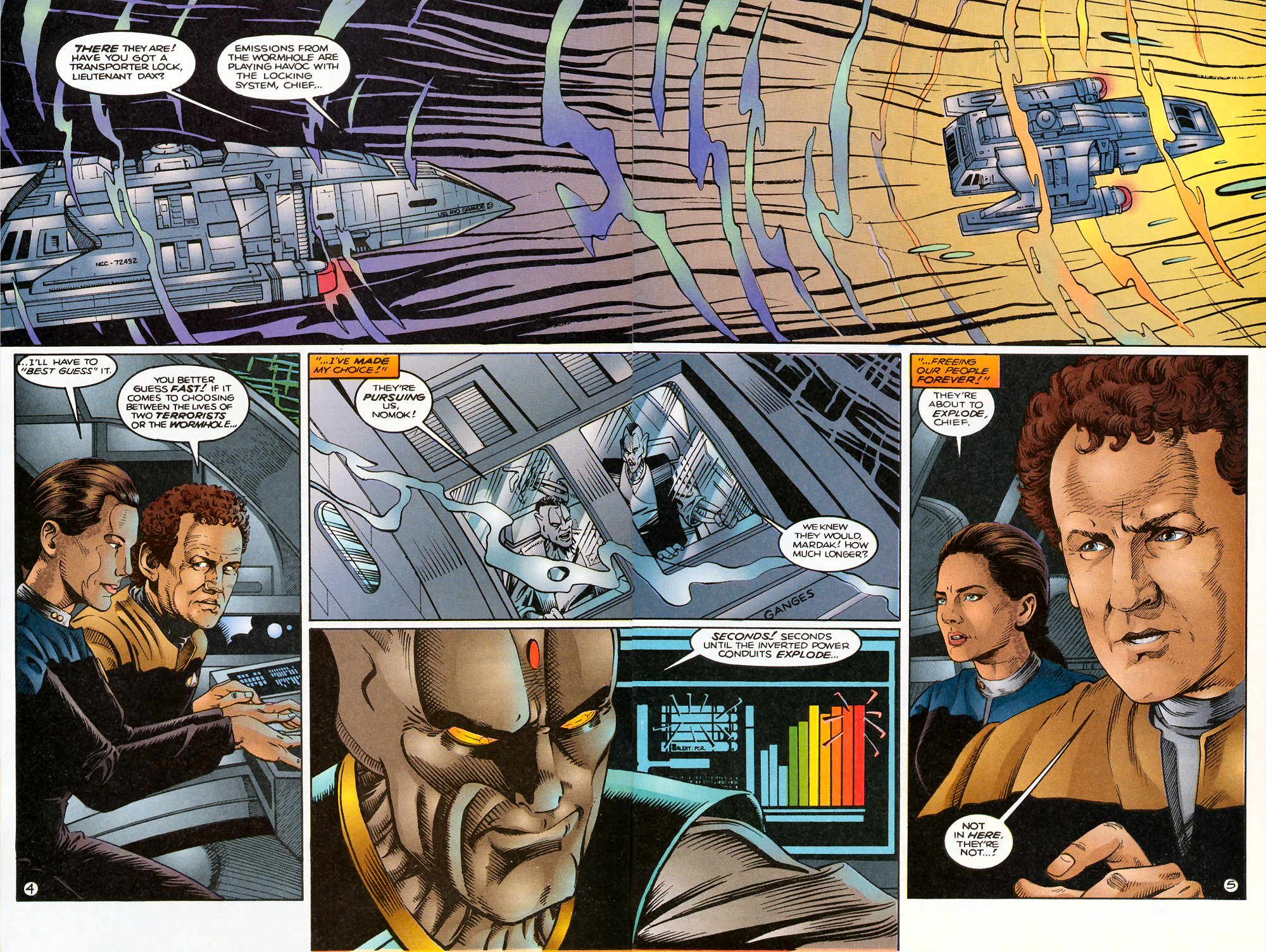 Read online Star Trek: Deep Space Nine (1993) comic -  Issue #5 - 5