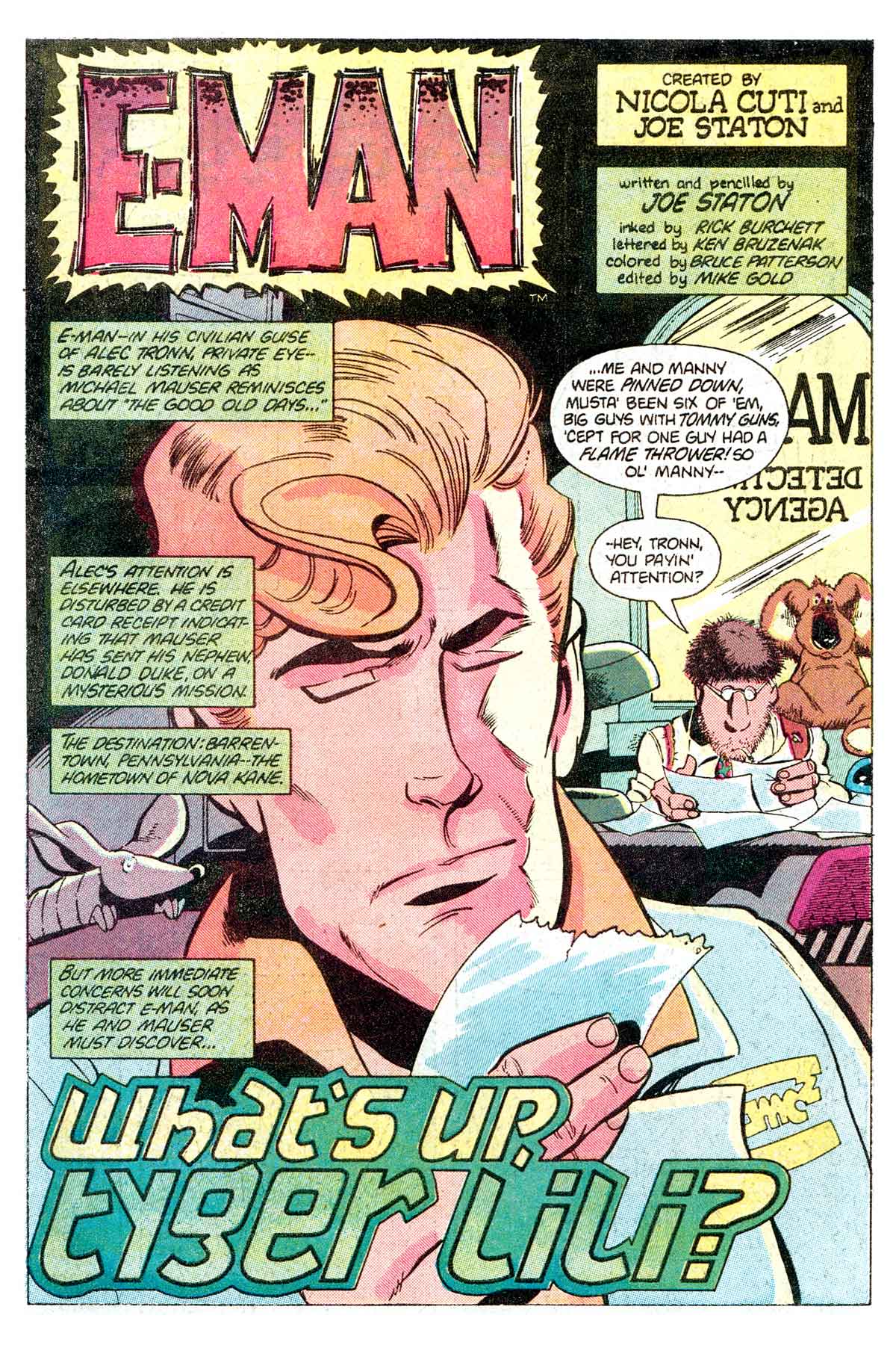 Read online E-Man (1983) comic -  Issue #9 - 3