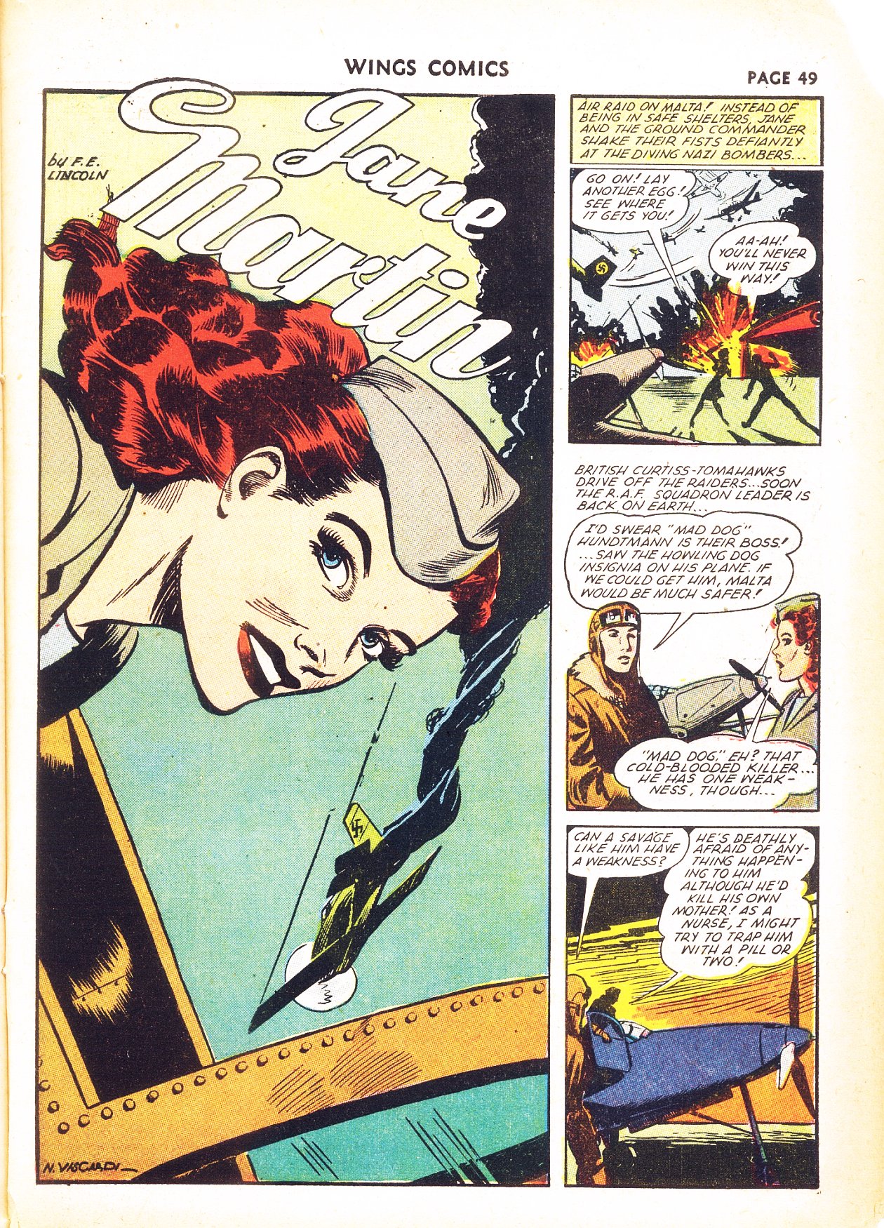 Read online Wings Comics comic -  Issue #26 - 51