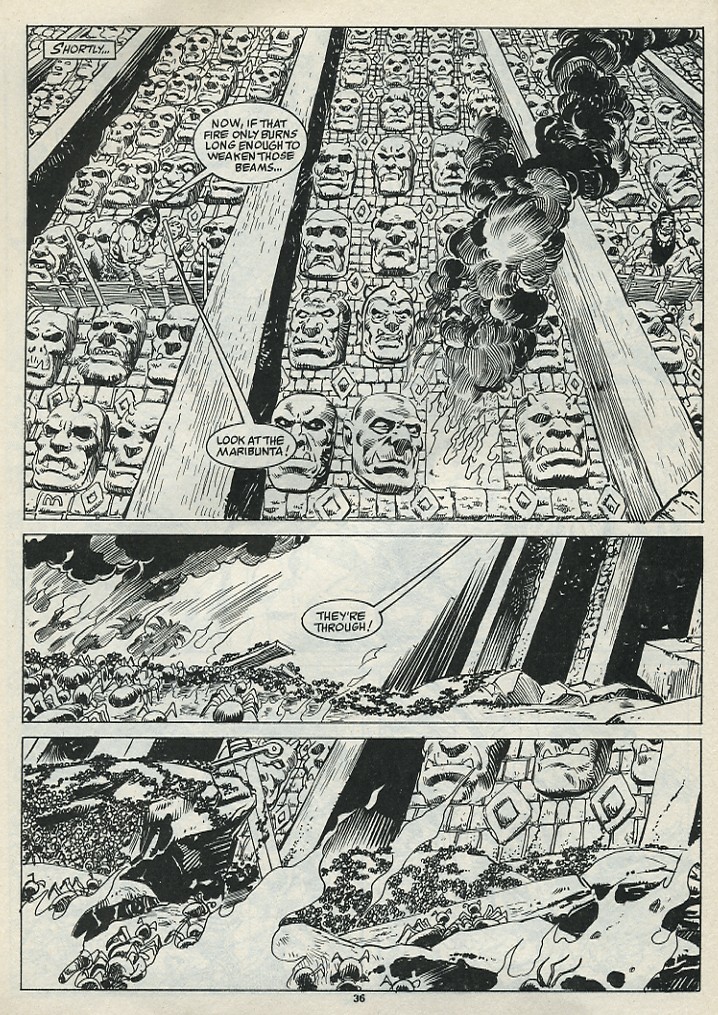 The Savage Sword Of Conan issue 182 - Page 38