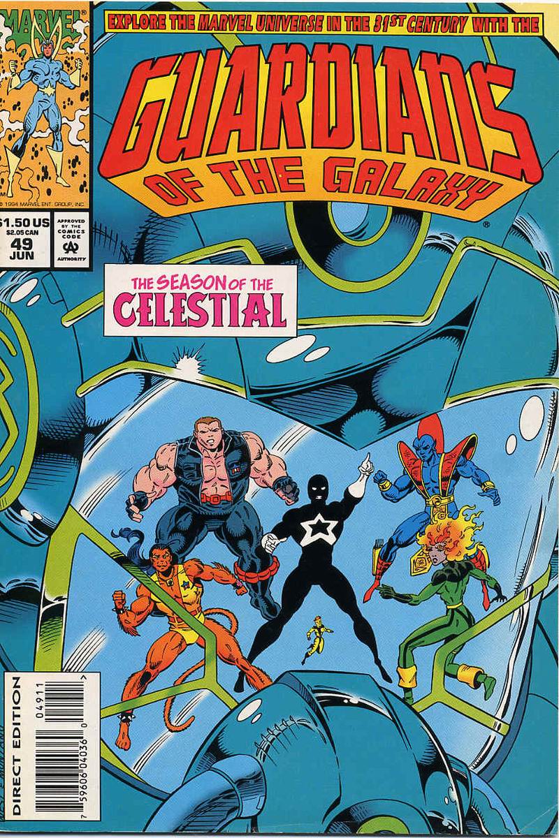 Read online Guardians of the Galaxy (1990) comic -  Issue #49 - 1