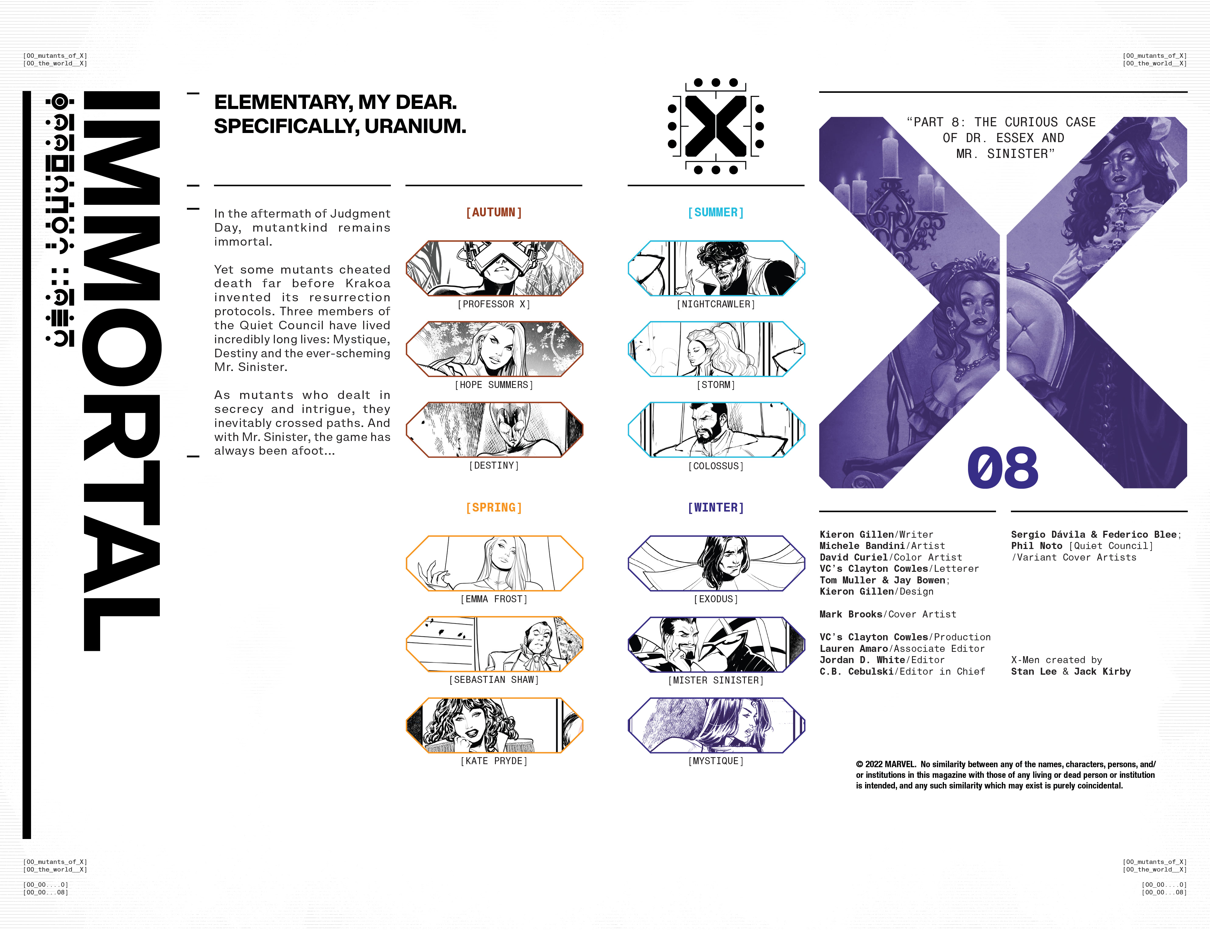 Read online Immortal X-Men comic -  Issue #8 - 9