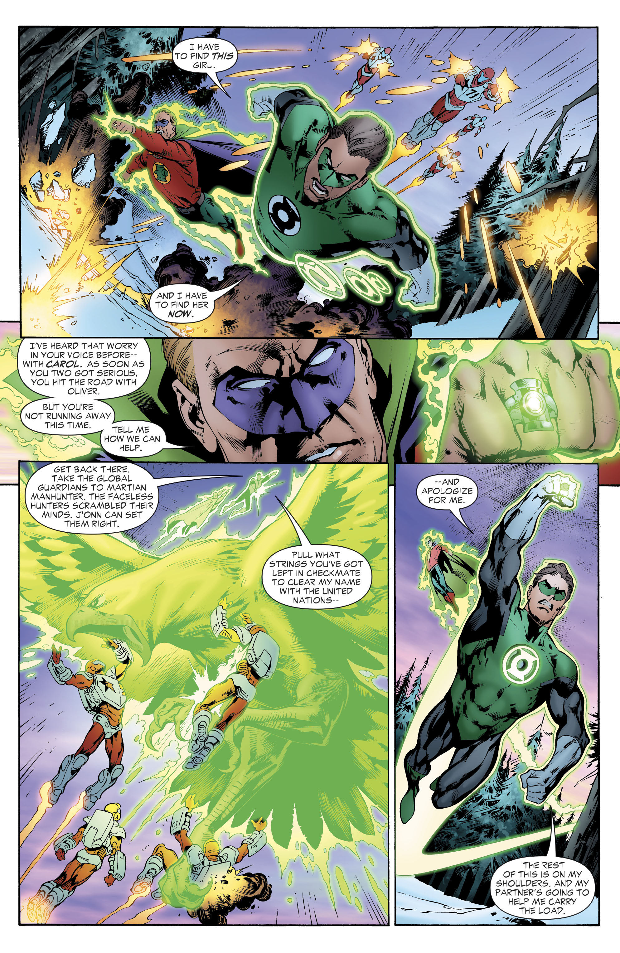 Read online Green Lantern by Geoff Johns comic -  Issue # TPB 2 (Part 3) - 84