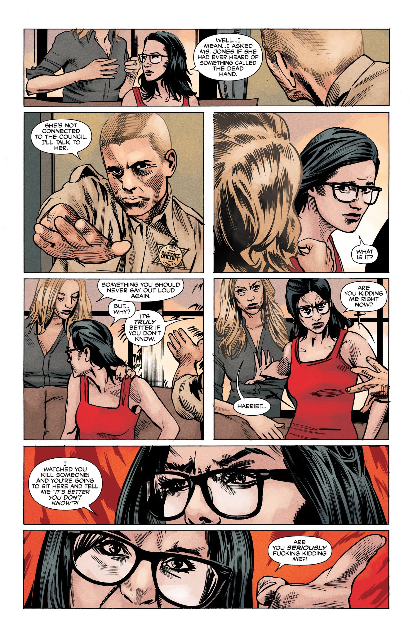 Read online The Dead Hand comic -  Issue #4 - 16