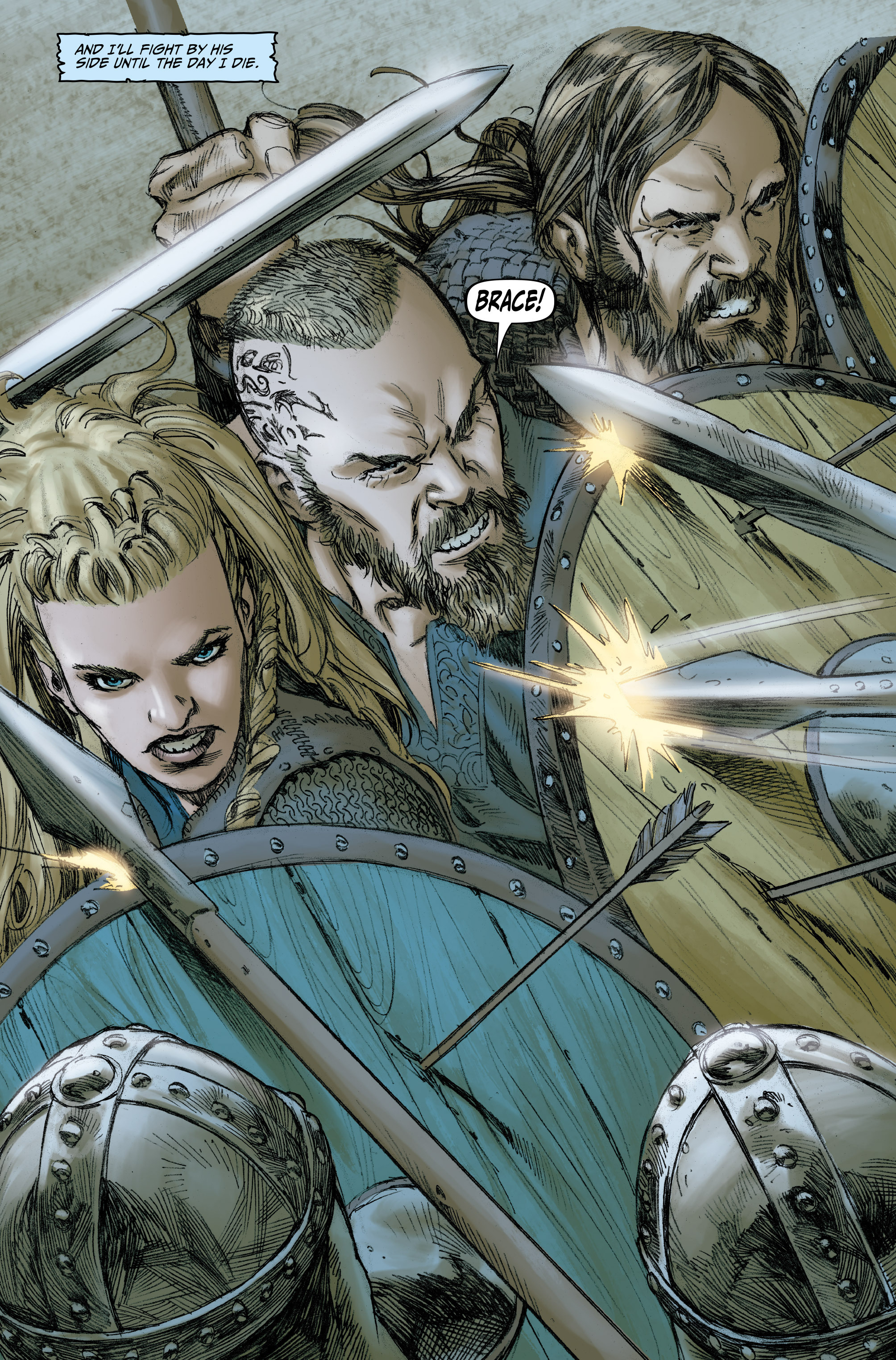 Read online Vikings: Godhead comic -  Issue #3 - 4