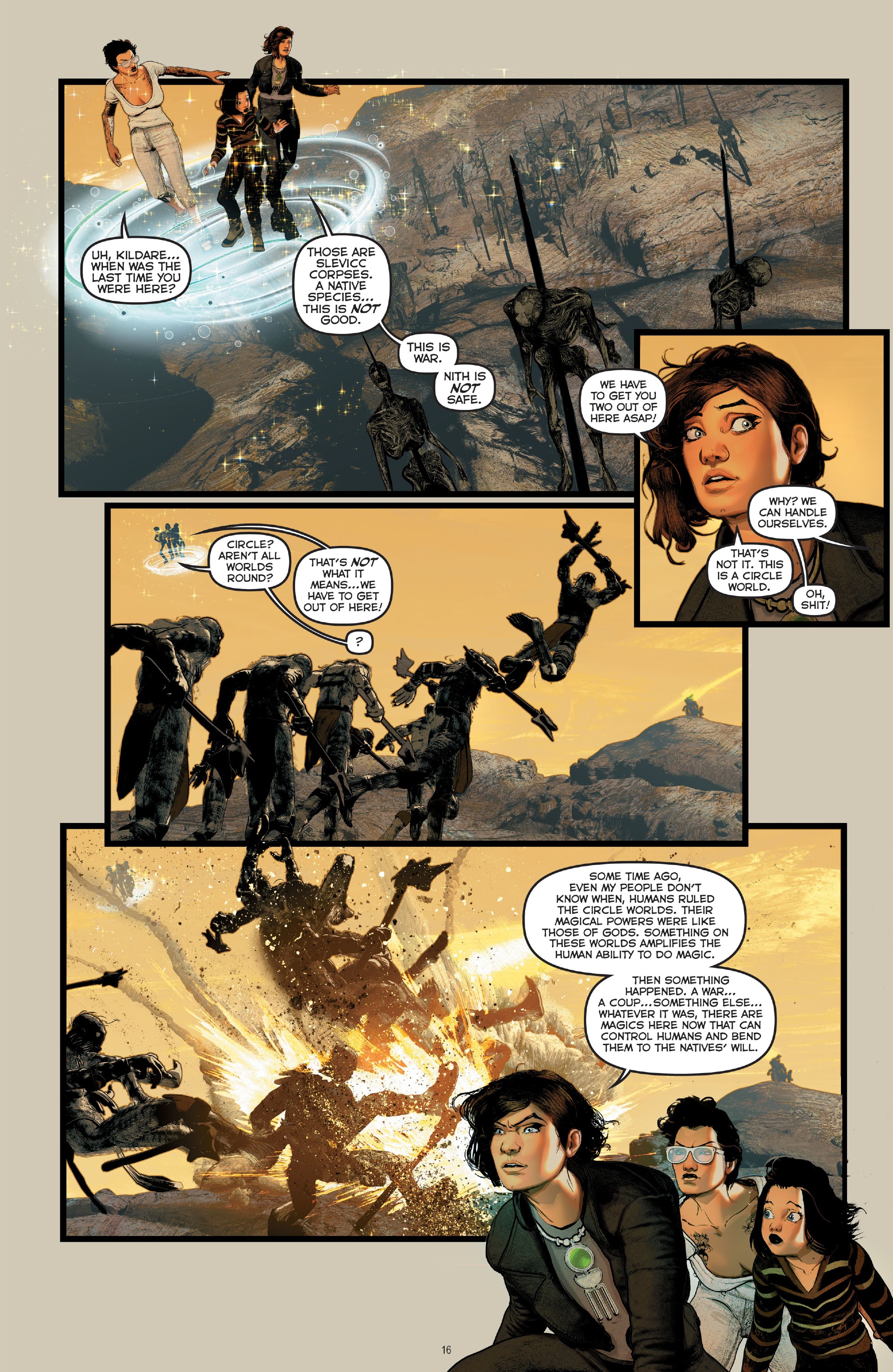 Read online The Marked comic -  Issue #9 - 18