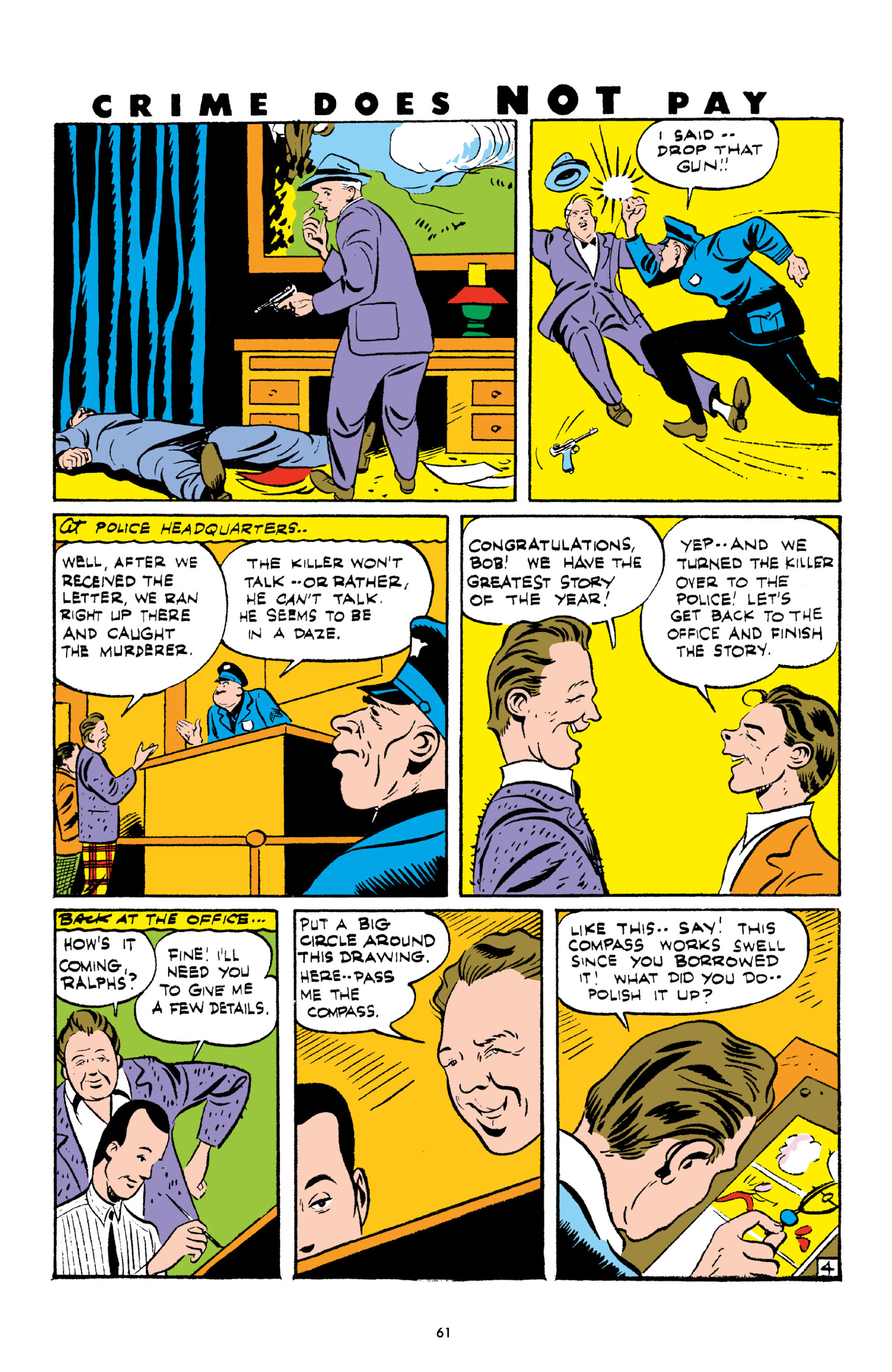 Read online Crime Does Not Pay Archives comic -  Issue # TPB 3 (Part 1) - 61