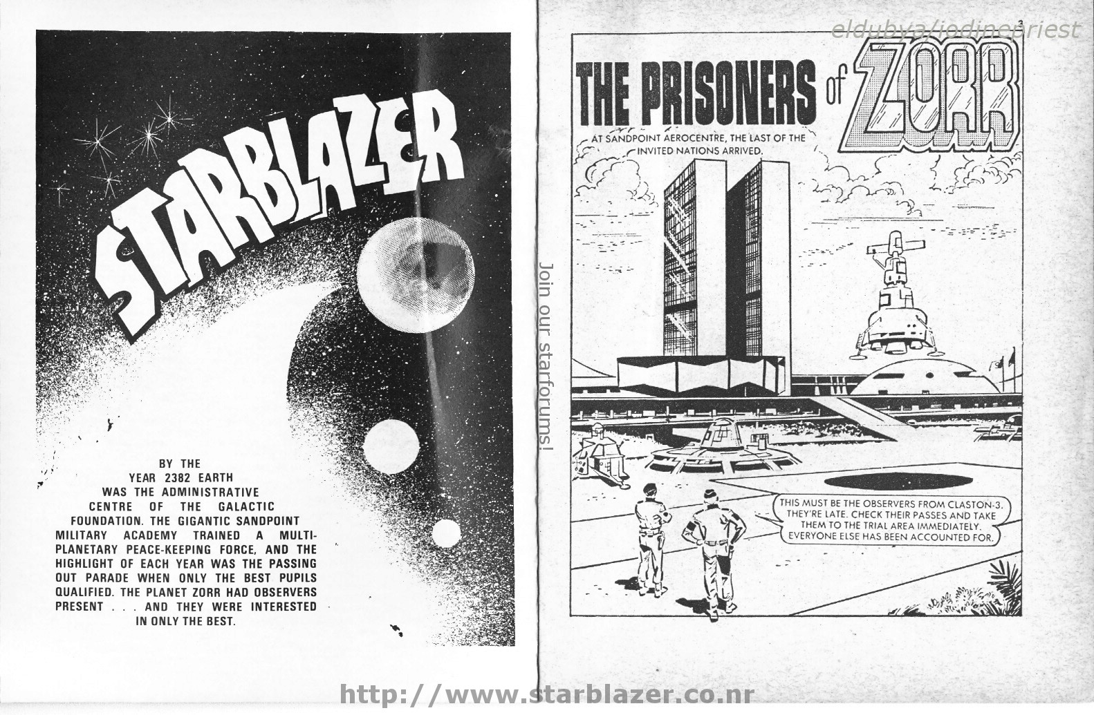 Read online Starblazer comic -  Issue #51 - 3