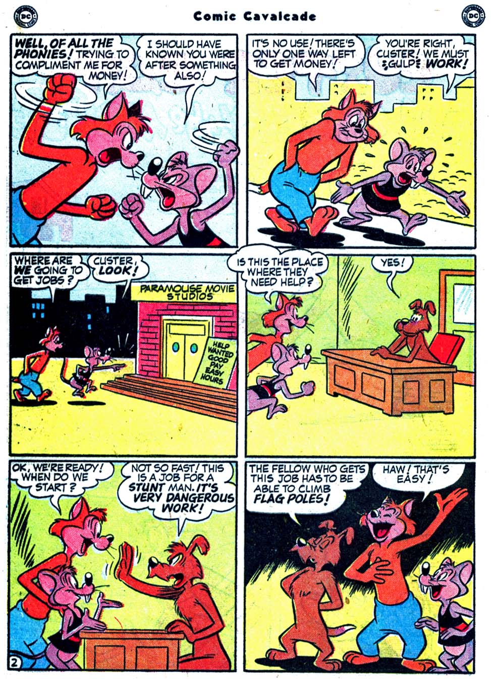 Read online Comic Cavalcade comic -  Issue #44 - 70