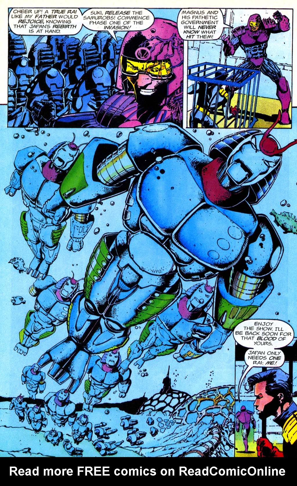 Read online Magnus Robot Fighter (1991) comic -  Issue #50 - 11