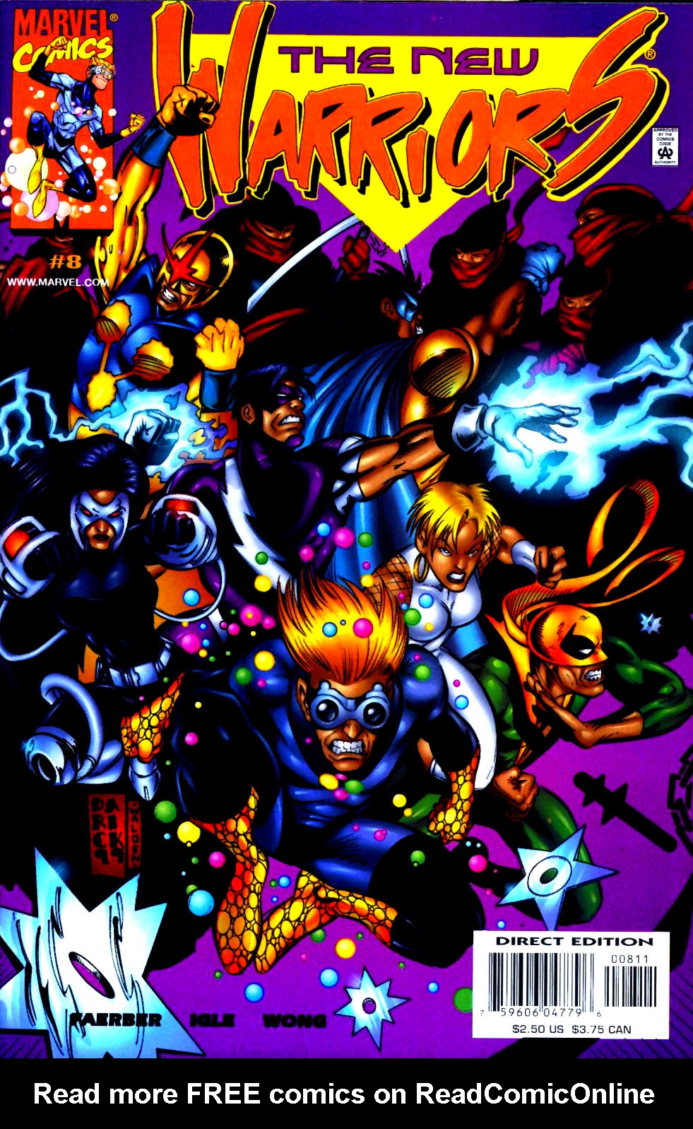Read online New Warriors (1999) comic -  Issue #8 - 1