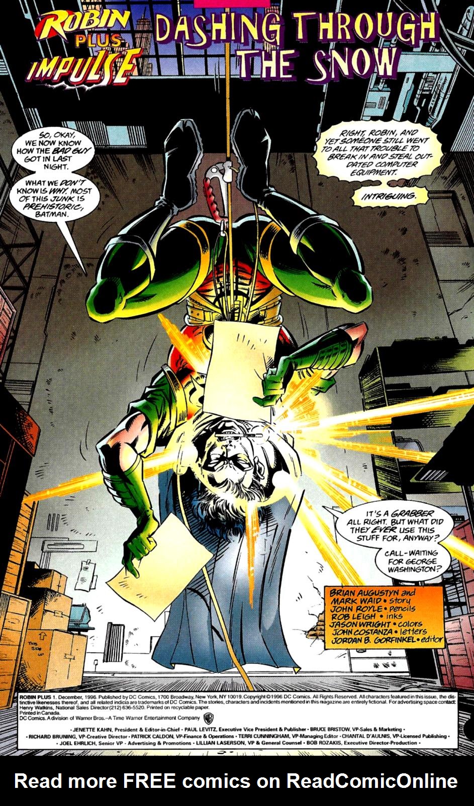 Read online Robin Plus comic -  Issue #1 - 3