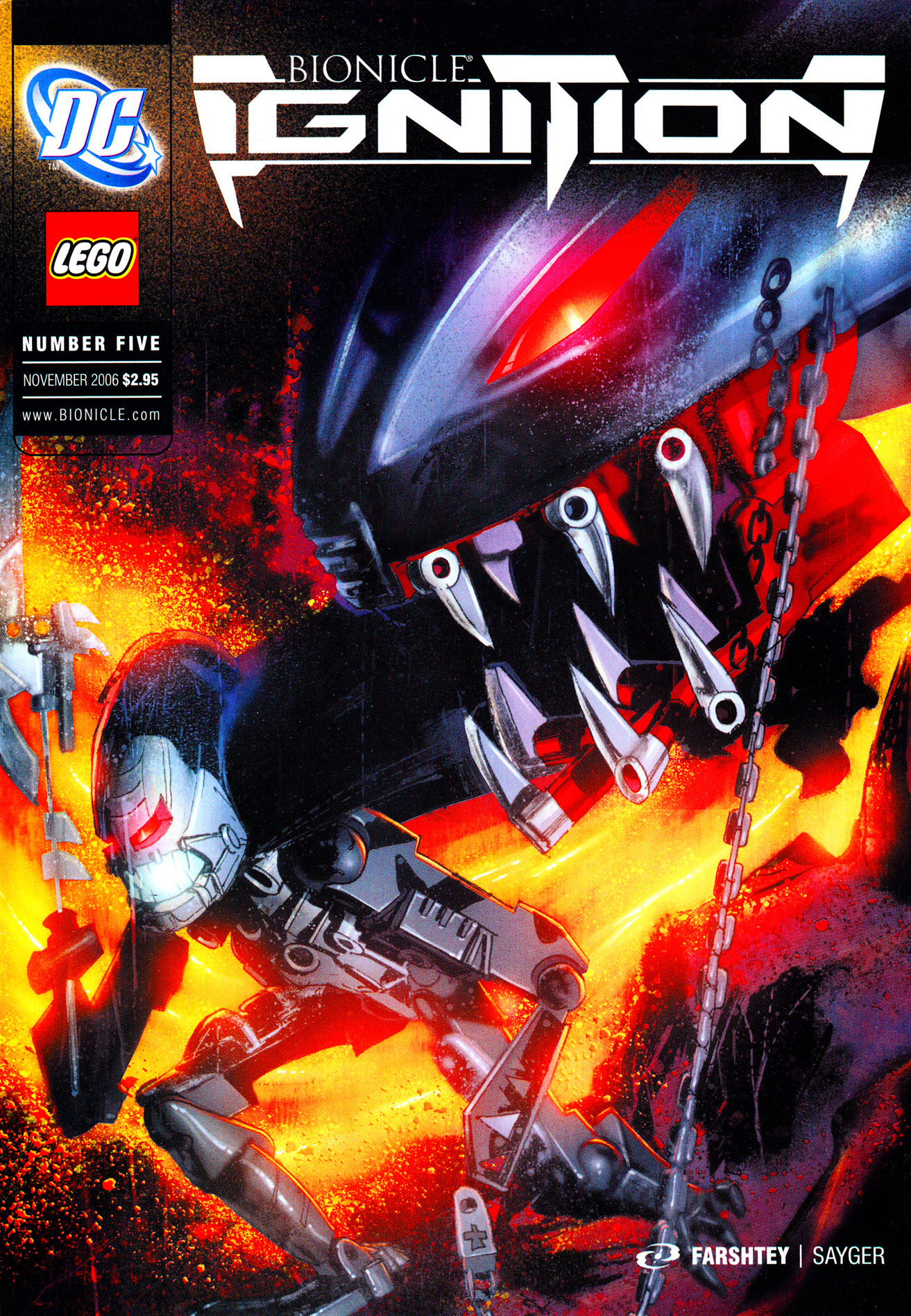 Read online Bionicle: Ignition comic -  Issue #5 - 1