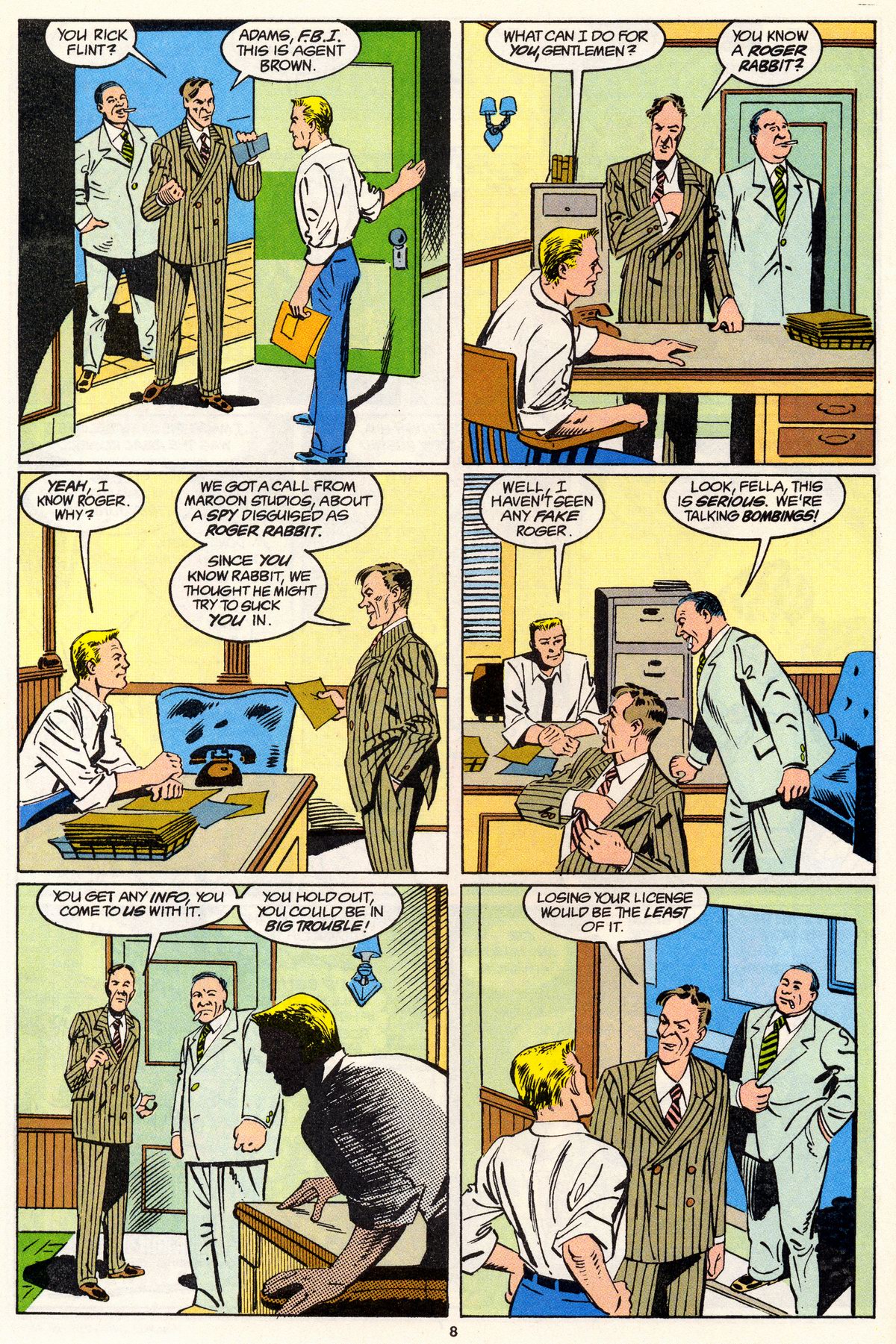 Read online Roger Rabbit comic -  Issue #8 - 12