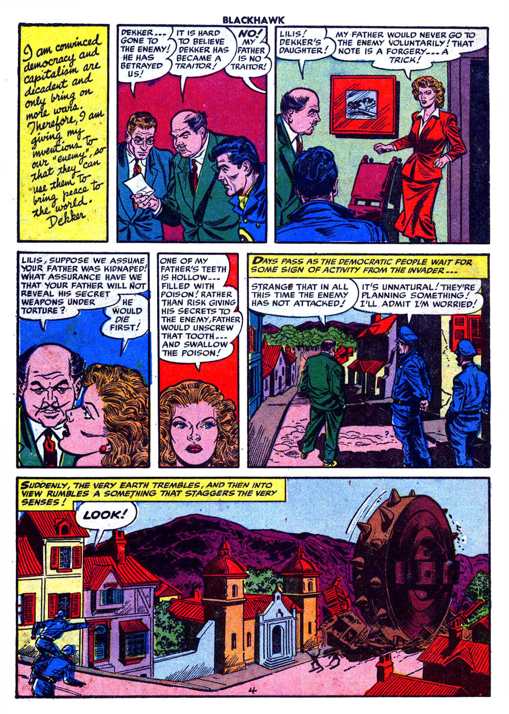 Read online Blackhawk (1957) comic -  Issue #56 - 6