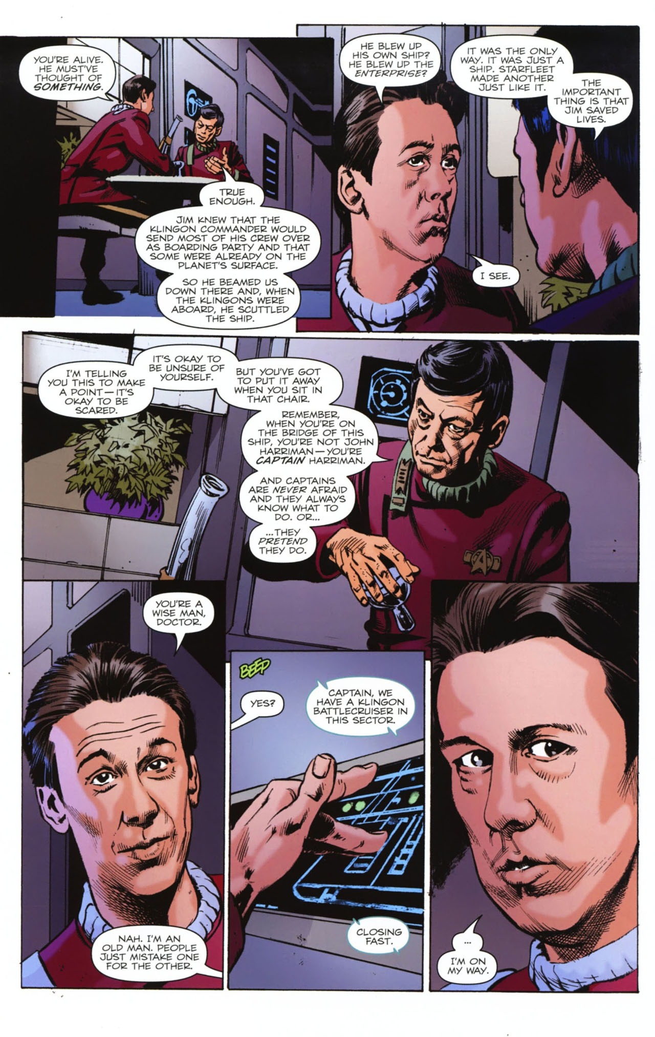 Read online Star Trek: Captain's Log comic -  Issue # Issue Harriman - 16