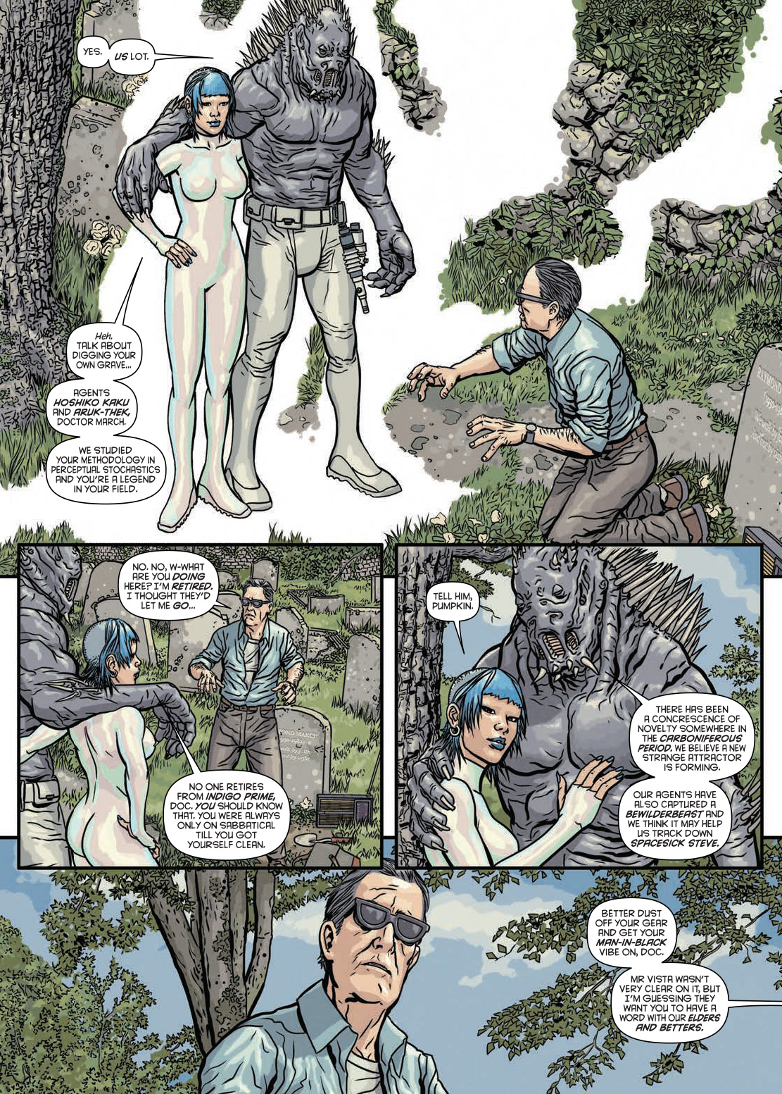 Read online Indigo Prime comic -  Issue # TPB 2 - 117