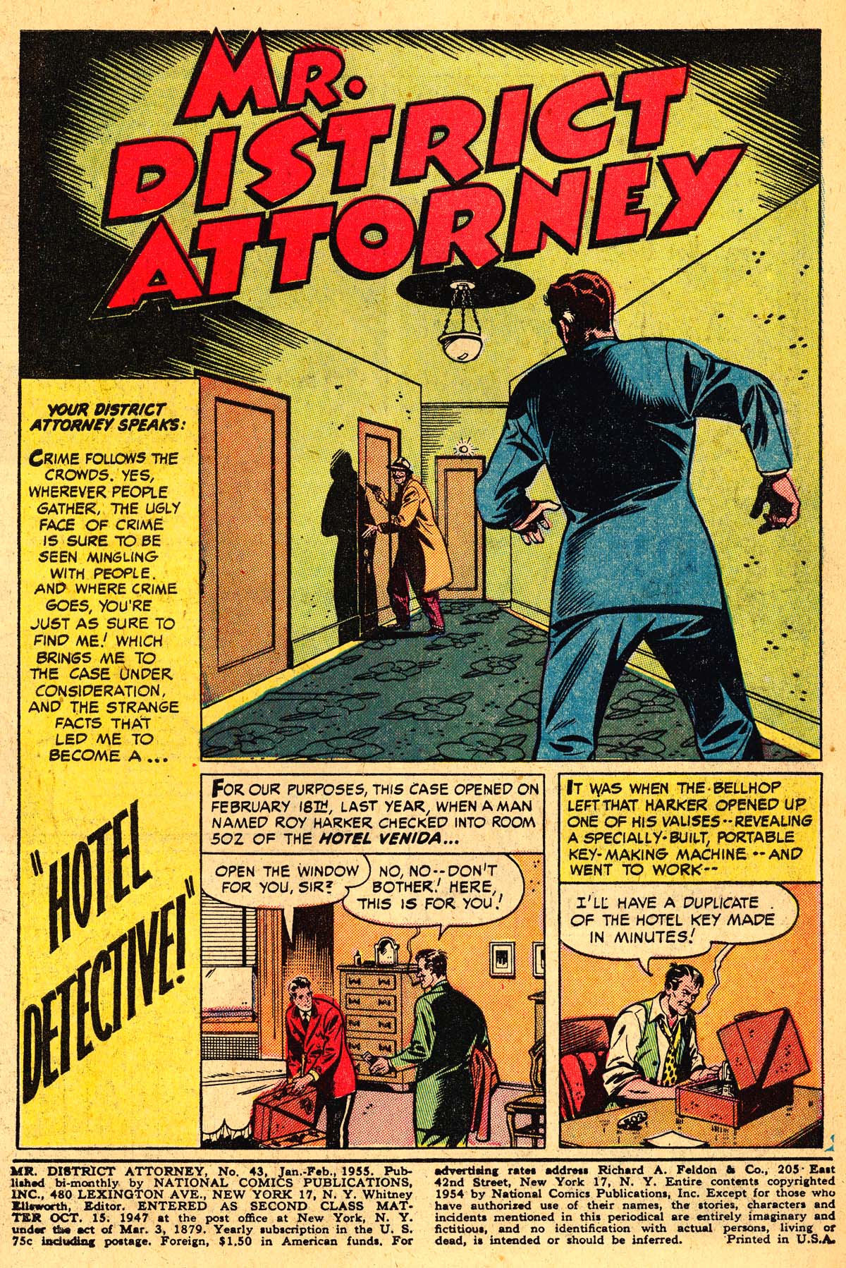 Read online Mr. District Attorney comic -  Issue #43 - 3