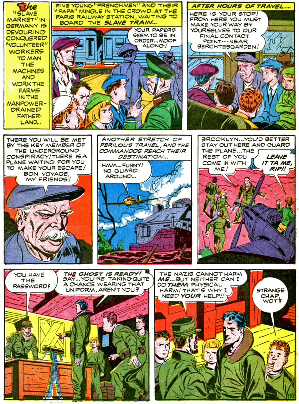 Read online Boy Commandos comic -  Issue #1 - 64